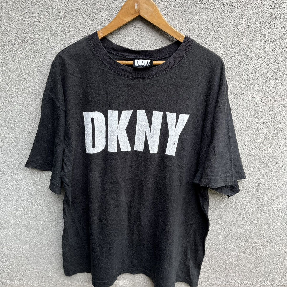 DKNY DKNY big logo spellout tee Size US XL / EU 56 / 4 - 2 Thumbnail