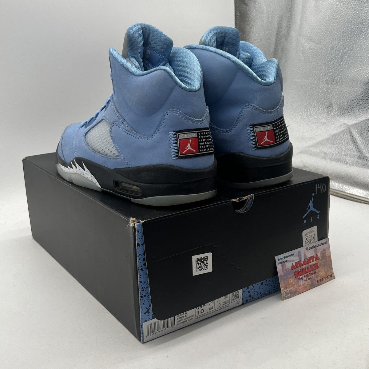 Jordan Brand Air Jordan 5 UNC Size US 10 / EU 43 - 4 Thumbnail