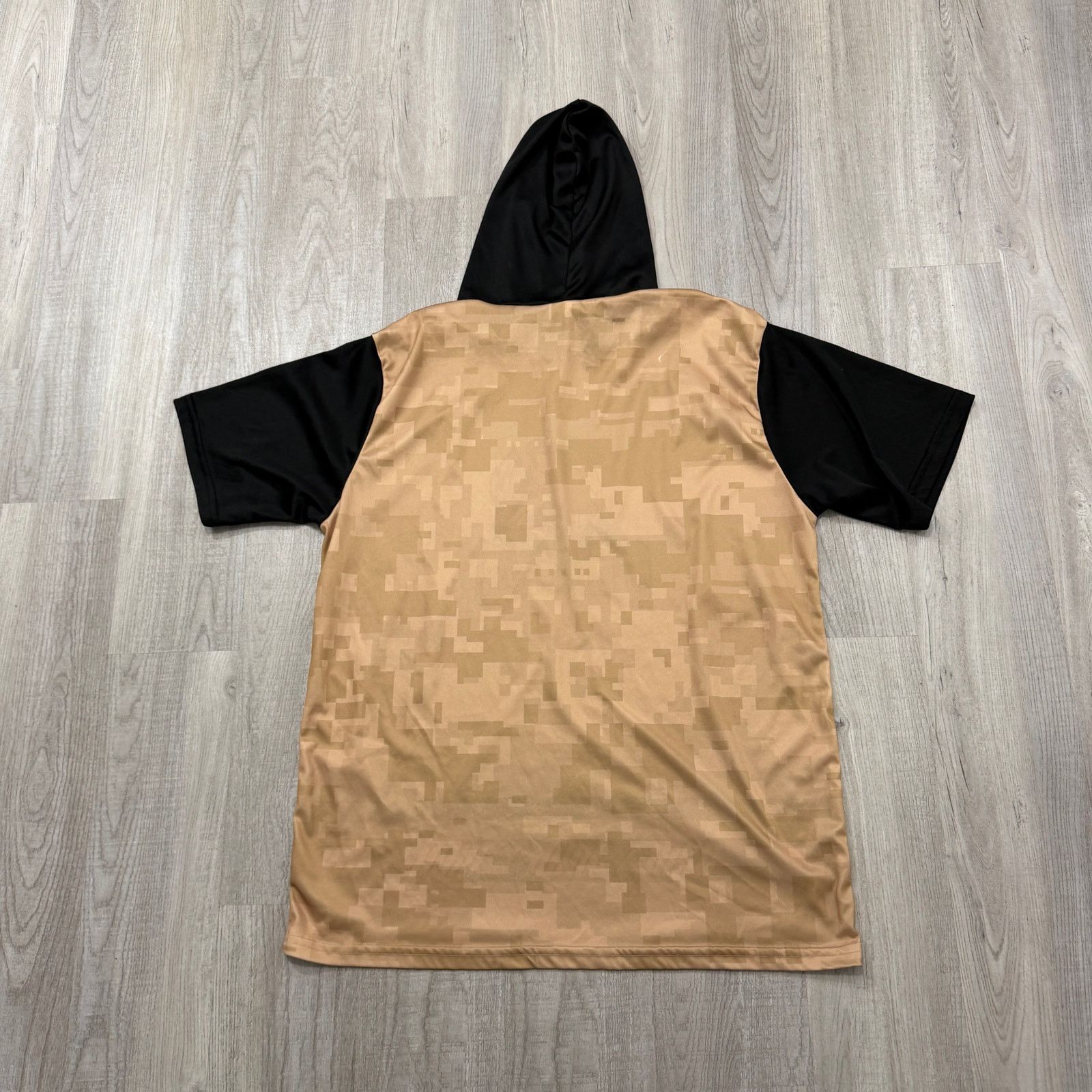 Vintage Grand Rapids Griffins Camo Hooded Shirt Men's Extra Large Size US XL / EU 56 / 4 - 6 Thumbnail