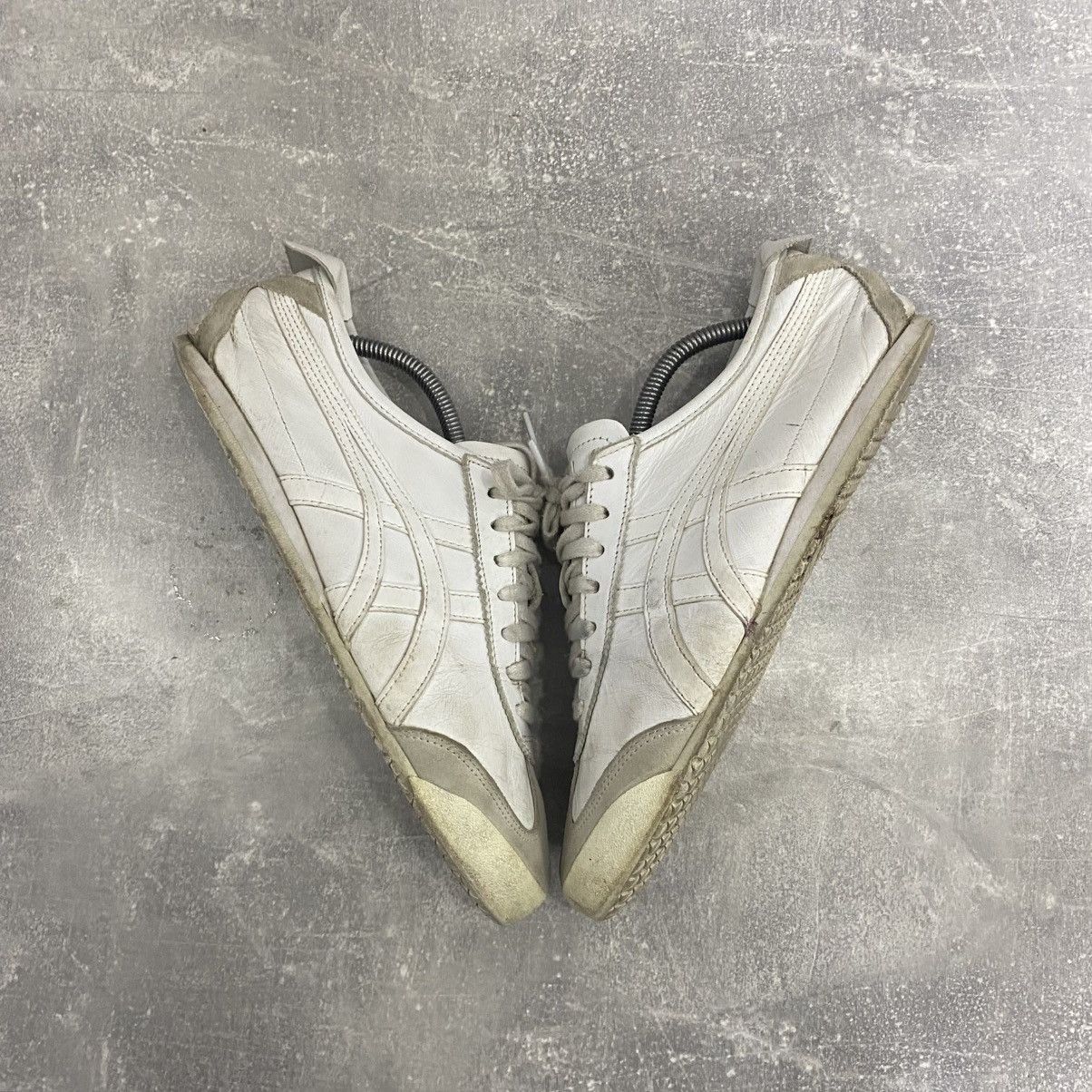 Asics Vintage Asics Onitsuka Tiger Mexico 66 White Sneakers Size US 7.5 / EU 40-41 - 2 Thumbnail