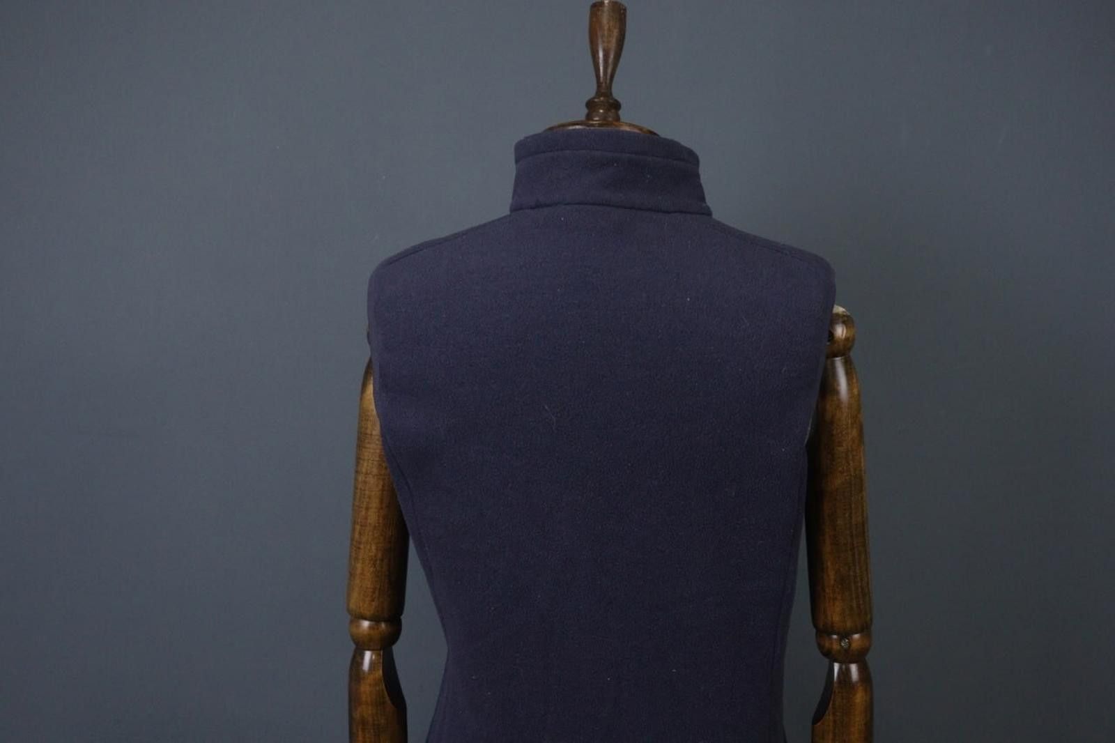 Mountain Equipment Company Mountain Equipment Navy Mock Neck Stretch Fleece Vest Size M Size US M / EU 48-50 / 2 - 7 Thumbnail