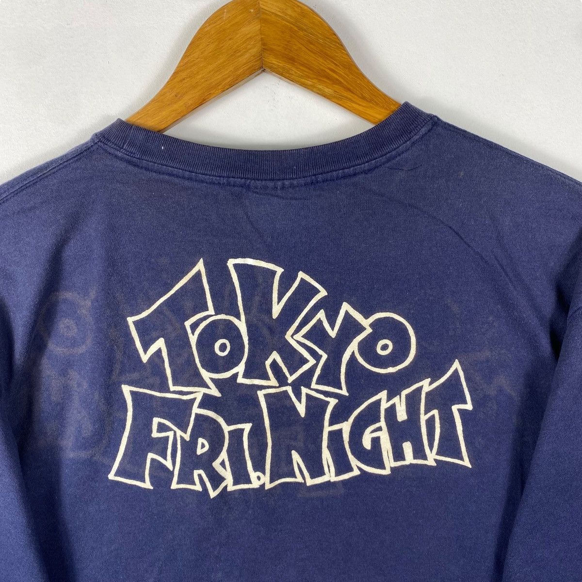Japanese Brand Vintage IBUKI URANO Tokyo Fri Night Graphic Longsleeve Faded Size US L / EU 52-54 / 3 - 5 Thumbnail