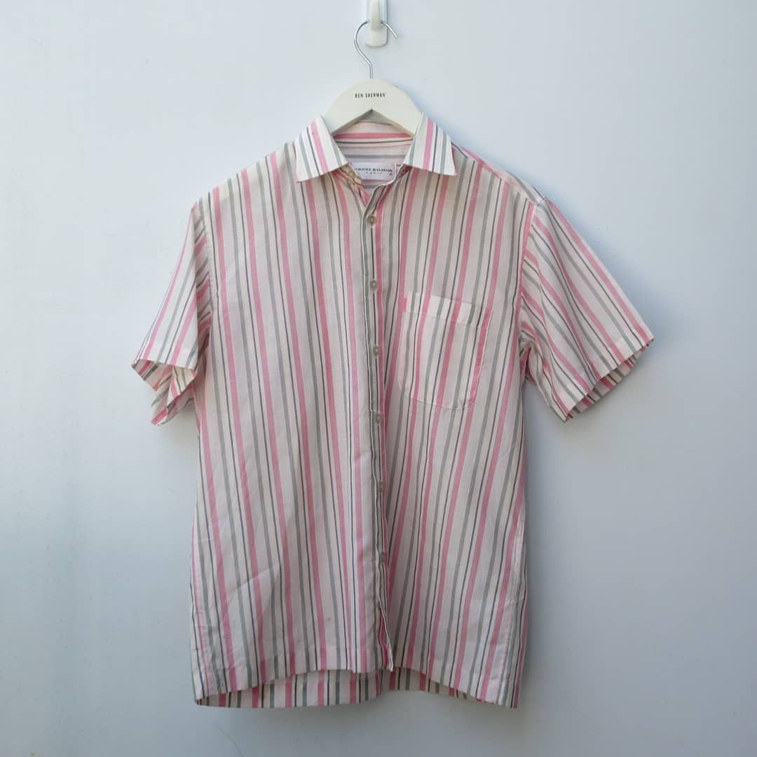 Pierre Balmain Pierre Balmain Short sleeve Gummy Stripped Size M Size US M / EU 48-50 / 2 - 3 Thumbnail