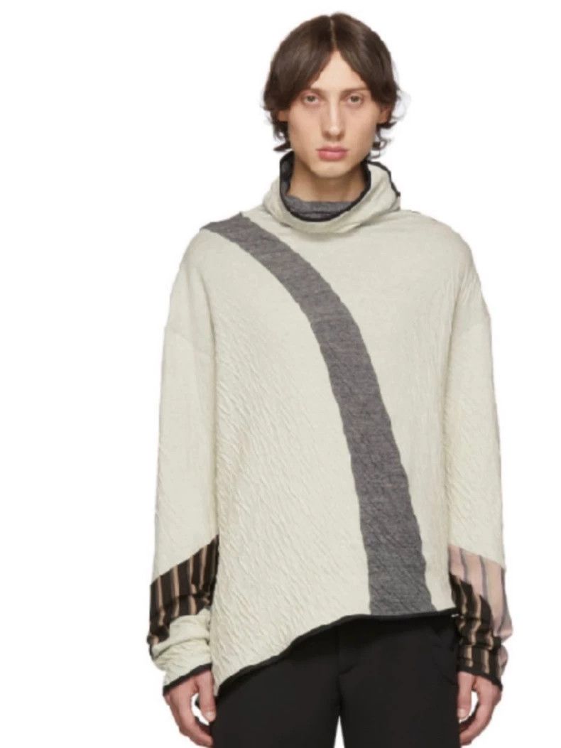 Kiko Kostadinov kiko kostadinovRex 19fw striped jumper Knitted sweater as Size US XS / EU 42 / 0 - 8 Thumbnail