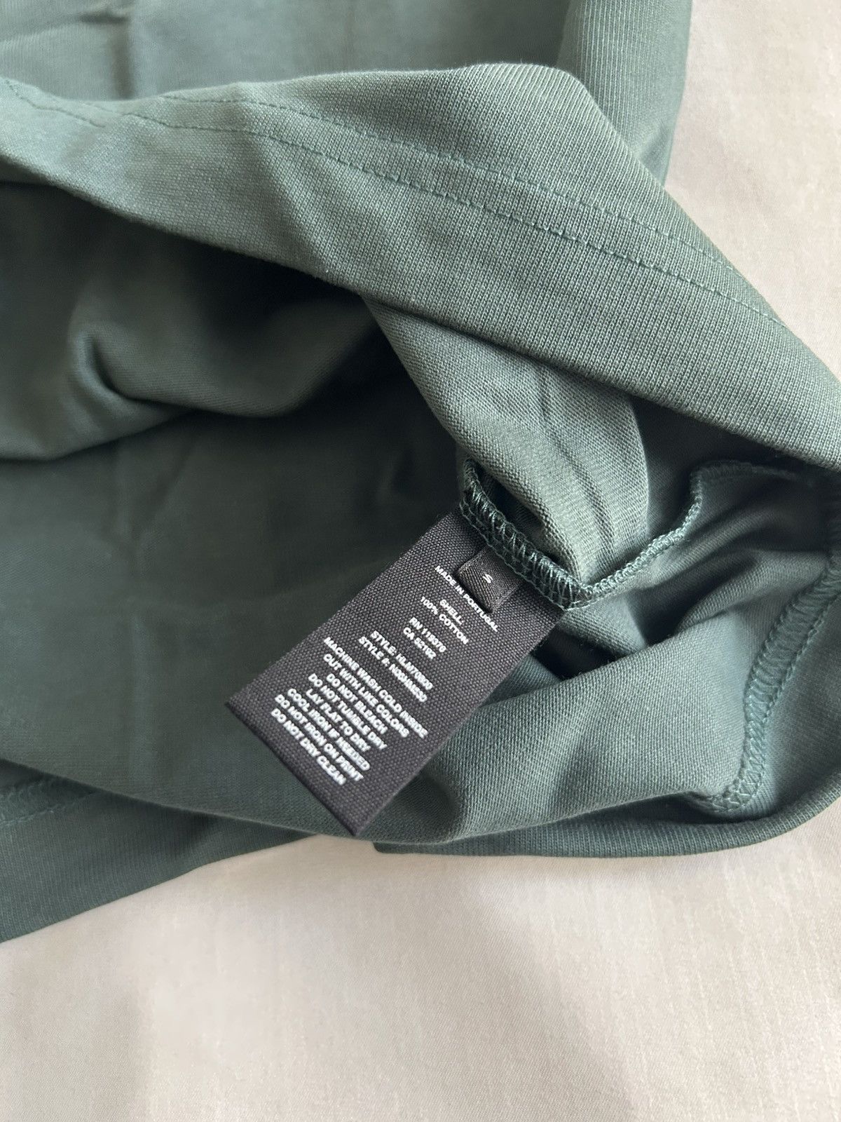 Helmut Lang Helmut Lang Green Scribbled Cowboy Shirt Part Time Size US S / EU 44-46 / 1 - 4 Thumbnail