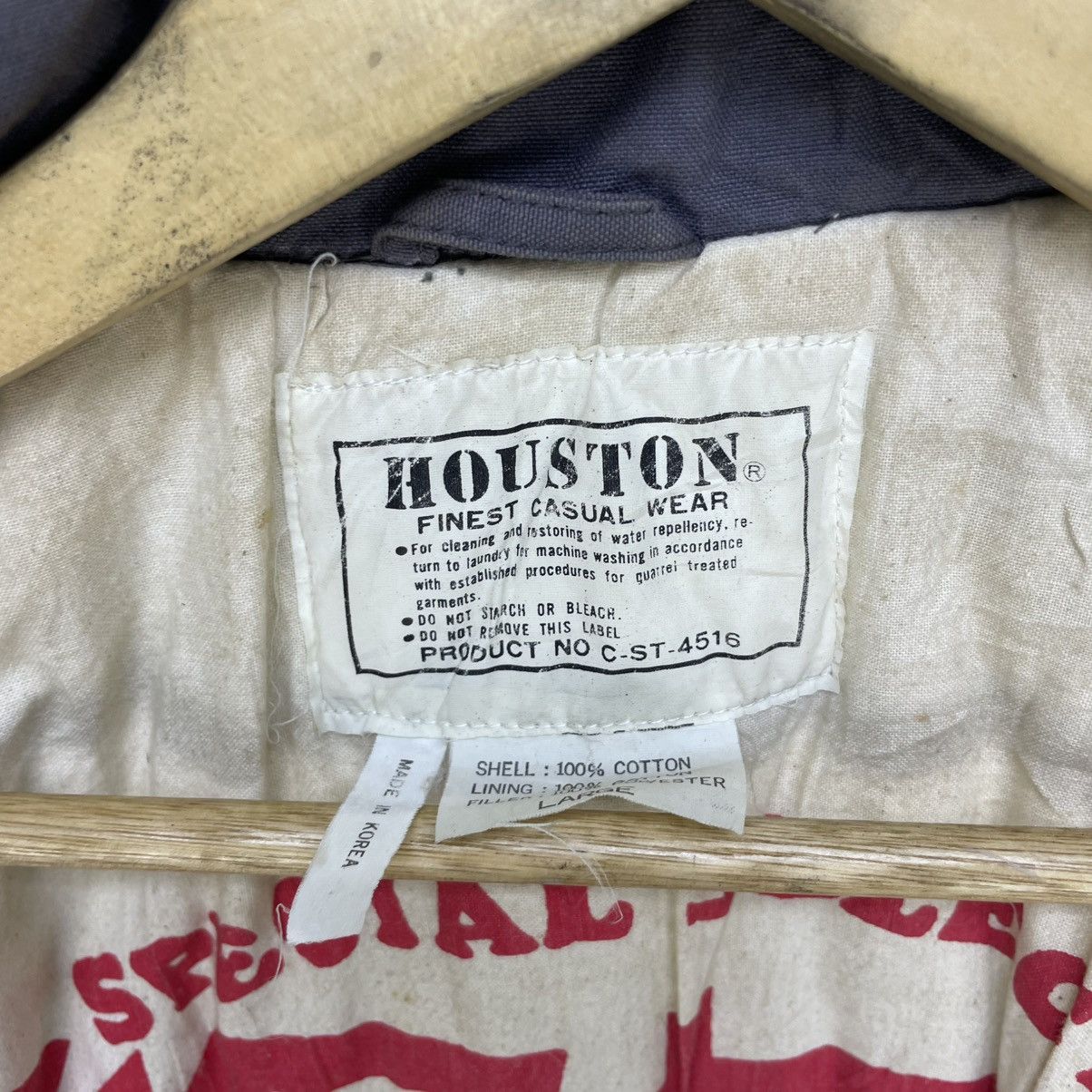 Japanese Brand 💥Vintage Houston Bomber Jacket Size US M / EU 48-50 / 2 - 8 Thumbnail