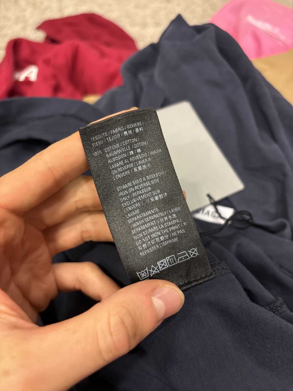 Balenciaga Balenciaga Navy College Logo Thin Hoodie Size US M / EU 48-50 / 2 - 3 Thumbnail