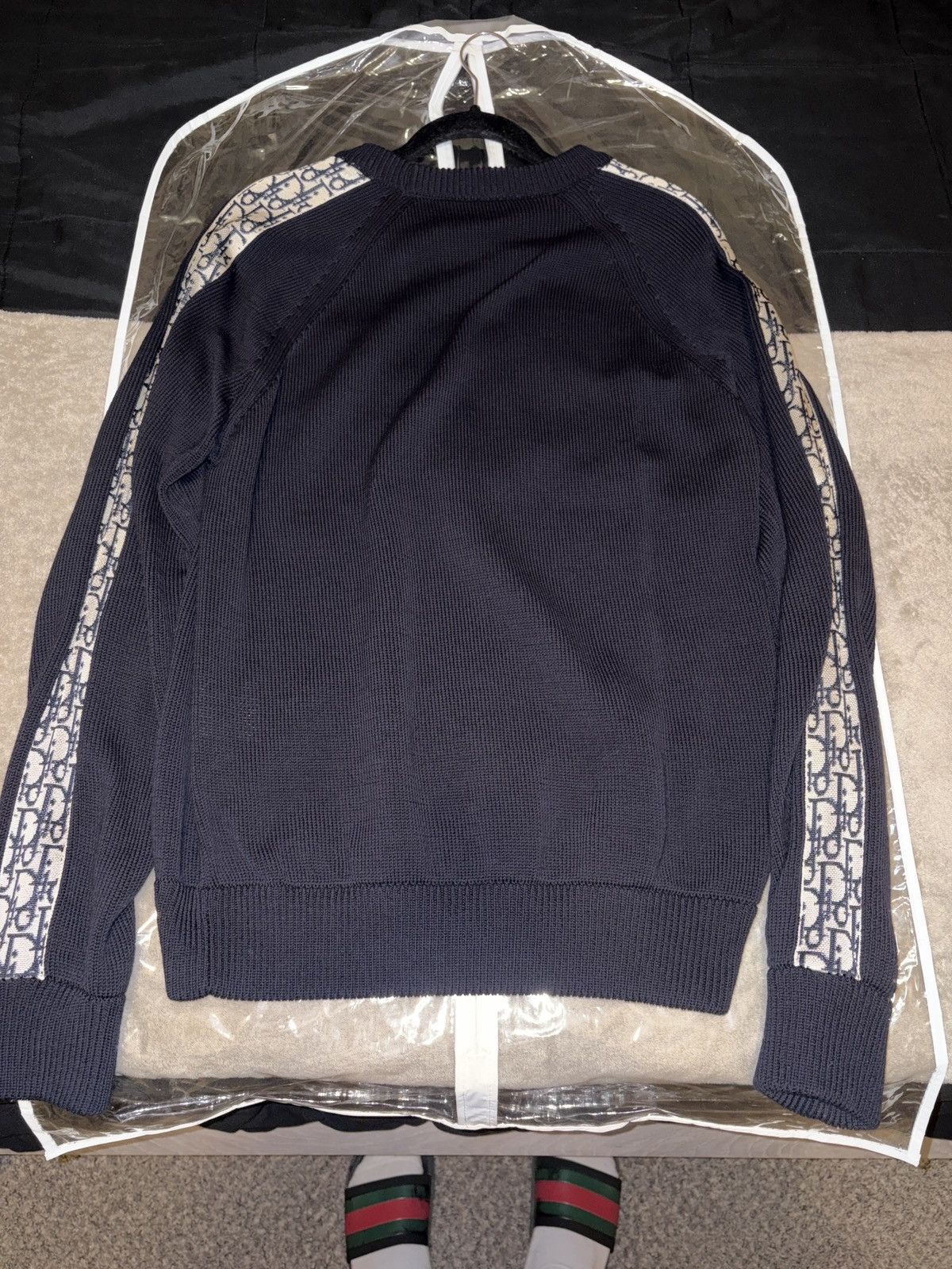 Dior Dior Knit Sweater With Oblique Inserts Size US M / EU 48-50 / 2 - 5 Thumbnail