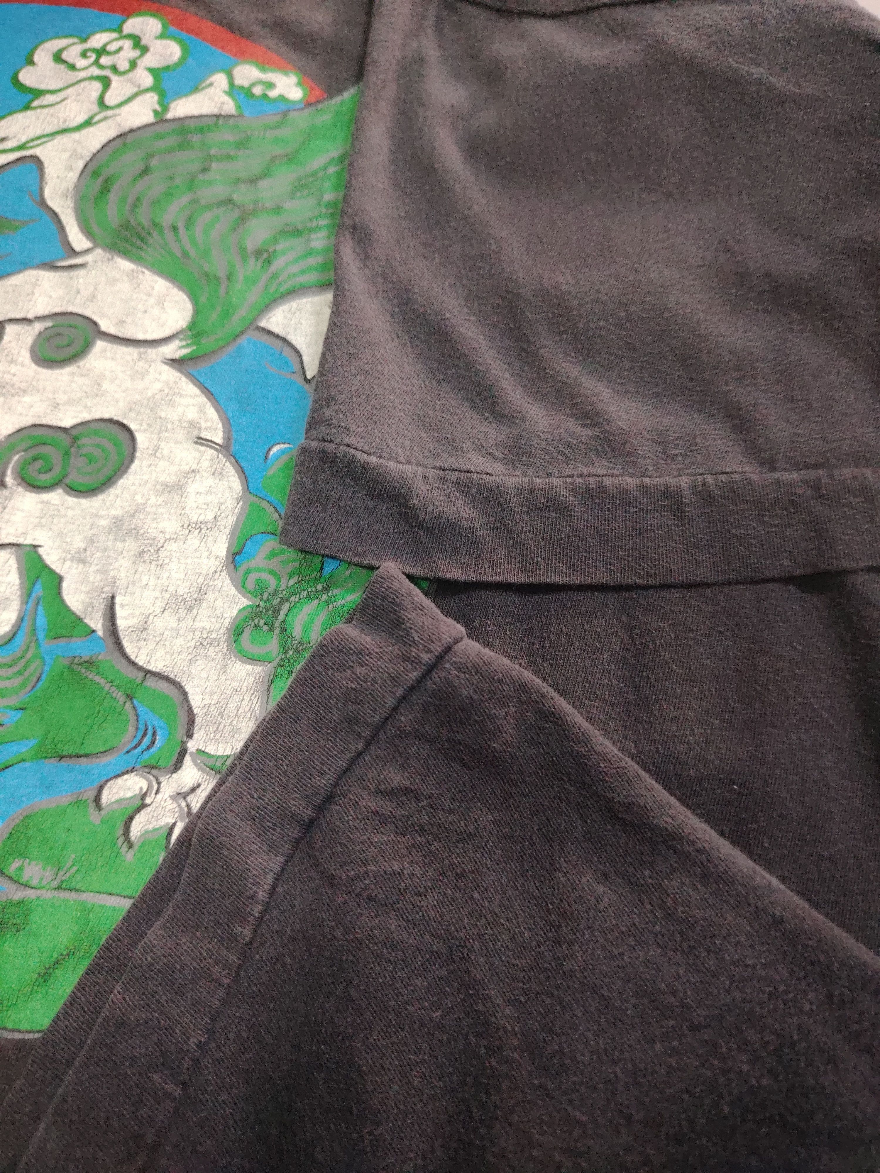 Vintage Vintage Art Japanese lion Komainu t shirt Size US L / EU 52-54 / 3 - 5 Thumbnail