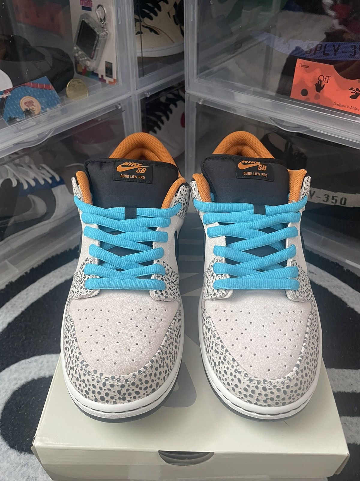 Nike Nike SB Dunk Low Olympic Safari Size US 11 / EU 44 - 4 Thumbnail