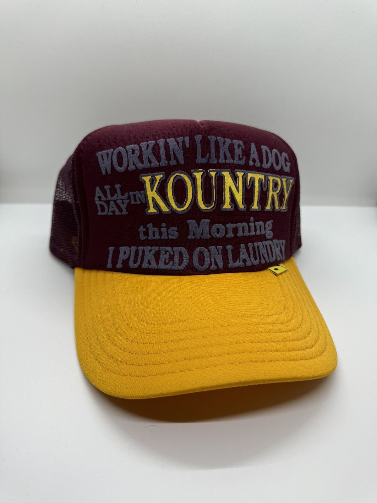 Kapital × Kapital Kountry Kapital “Workin’ Like A Dog” Kountry Trucker Hat Size ONE SIZE - 1 Thumbnail