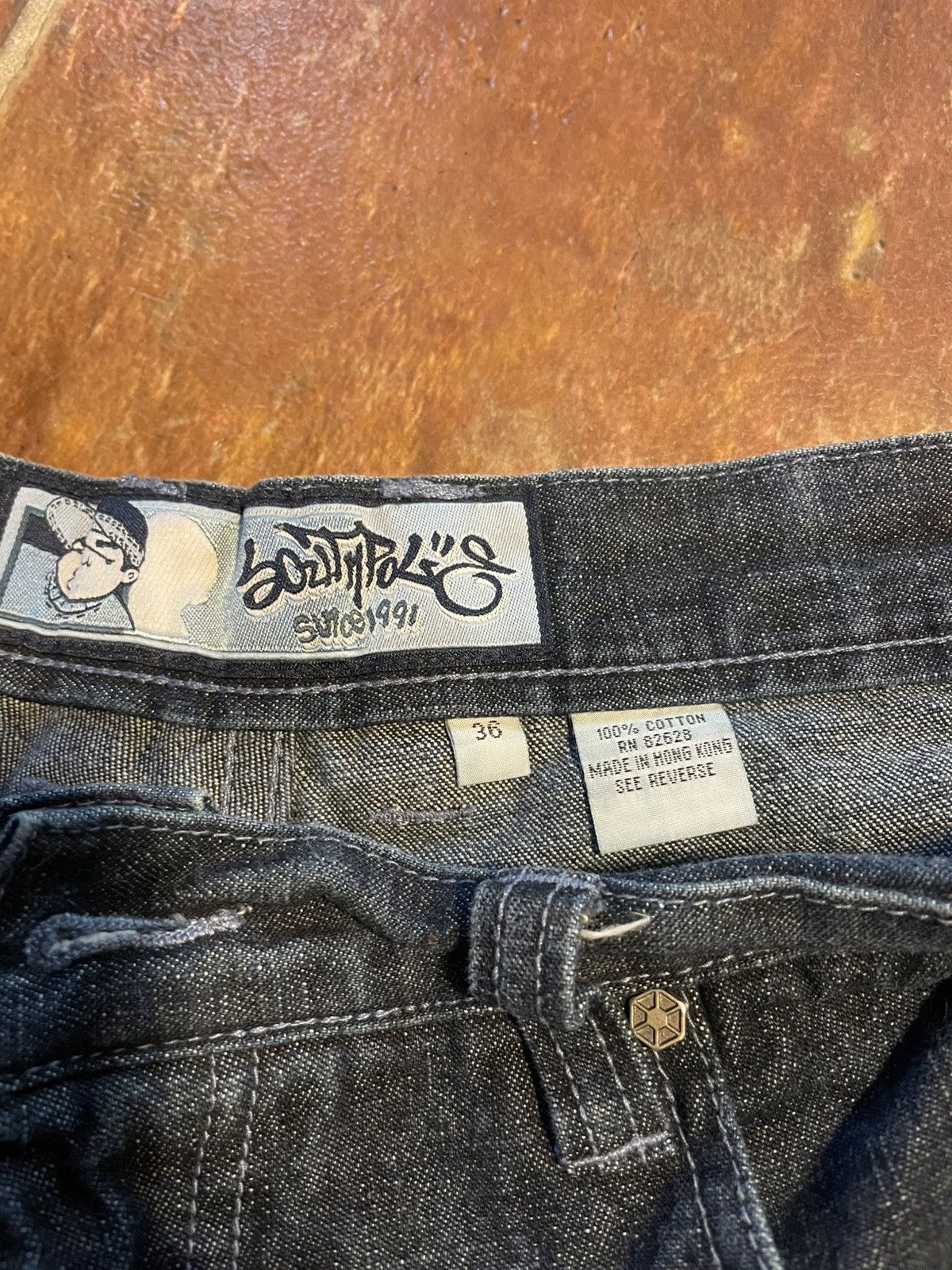Southpole × Vintage 1990’s south pole jorts Size US 36 / EU 52 - 5 Thumbnail