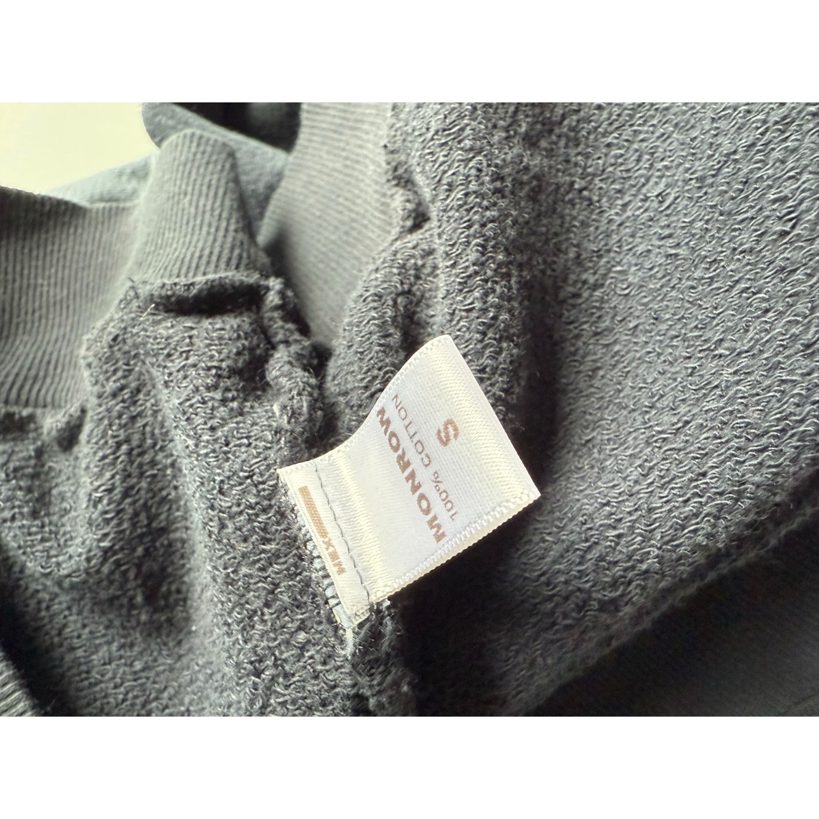 MONROW $143 New Monrow Men’s Blue Steel Ombré Terry Hoodie - Small Size US S / EU 44-46 / 1 - 7 Thumbnail