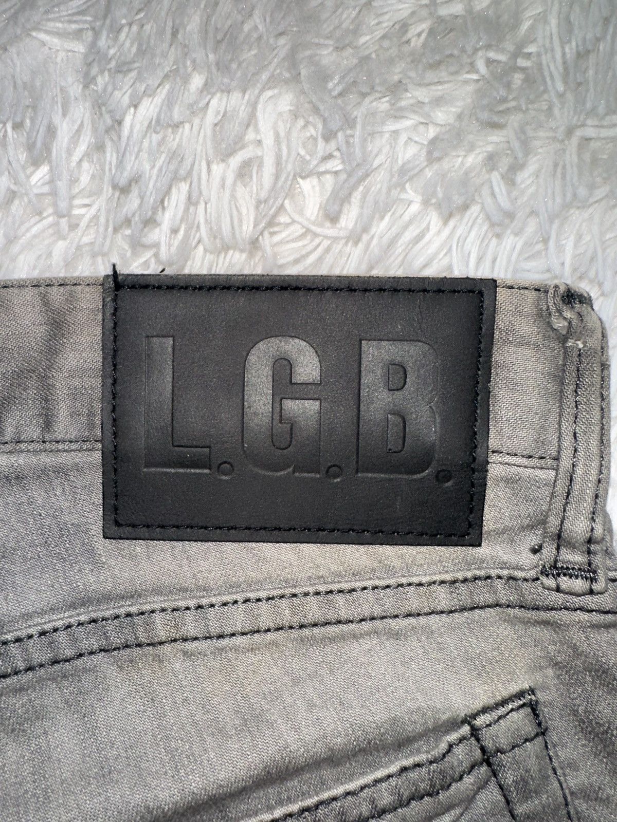 Le Grande Bleu (L.G.B.) le grande bleu l.g.b. moto/biker jeans Size US 28 / EU 44 - 3 Thumbnail