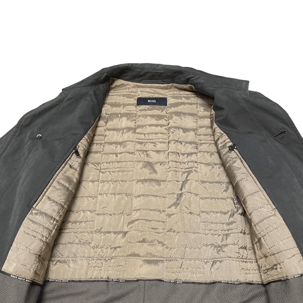 Hugo Boss Vintage Hugo Boss Trench Long Coat Size US L / EU 52-54 / 3 - 7 Thumbnail