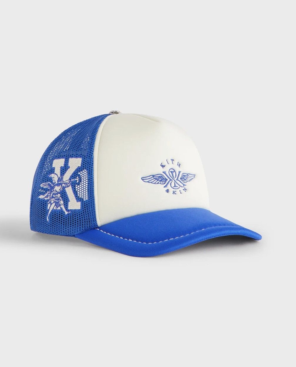Other Kith Pick Stitch Poly Nolan Trucker Hat Size ONE SIZE - 2 Thumbnail