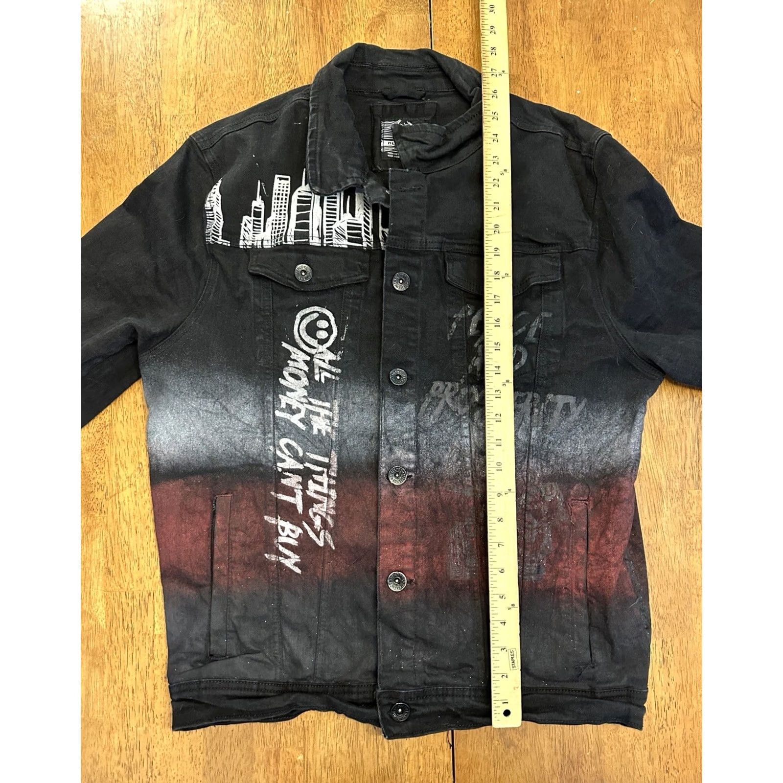 Denime Black Pike Denim Jacket - A Timeless Classic Size US L / EU 52-54 / 3 - 6 Thumbnail