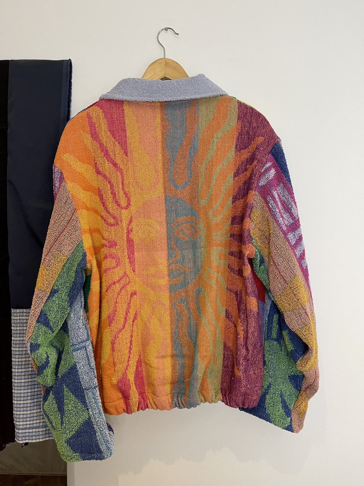 Chorley Chorley SS23 vintage towel colour block pattern work jacket Size US L / EU 52-54 / 3 - 2 Thumbnail