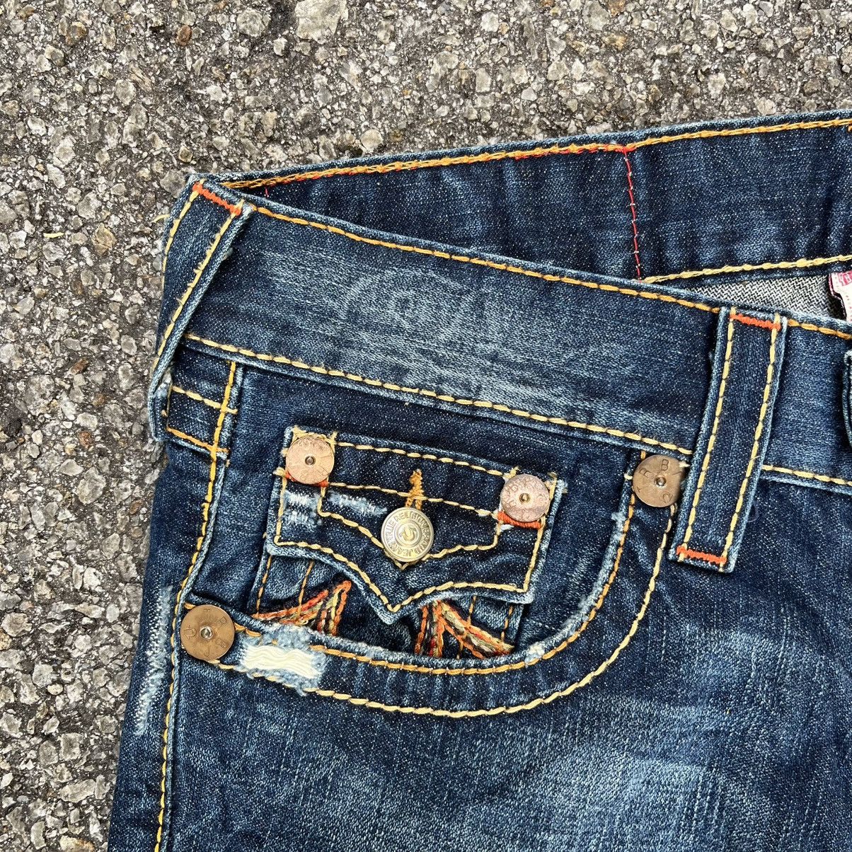 True Religion Flared True Religion Rainbow Joey Jeans Boot Cut Denim Size US 30 / EU 46 - 4 Thumbnail
