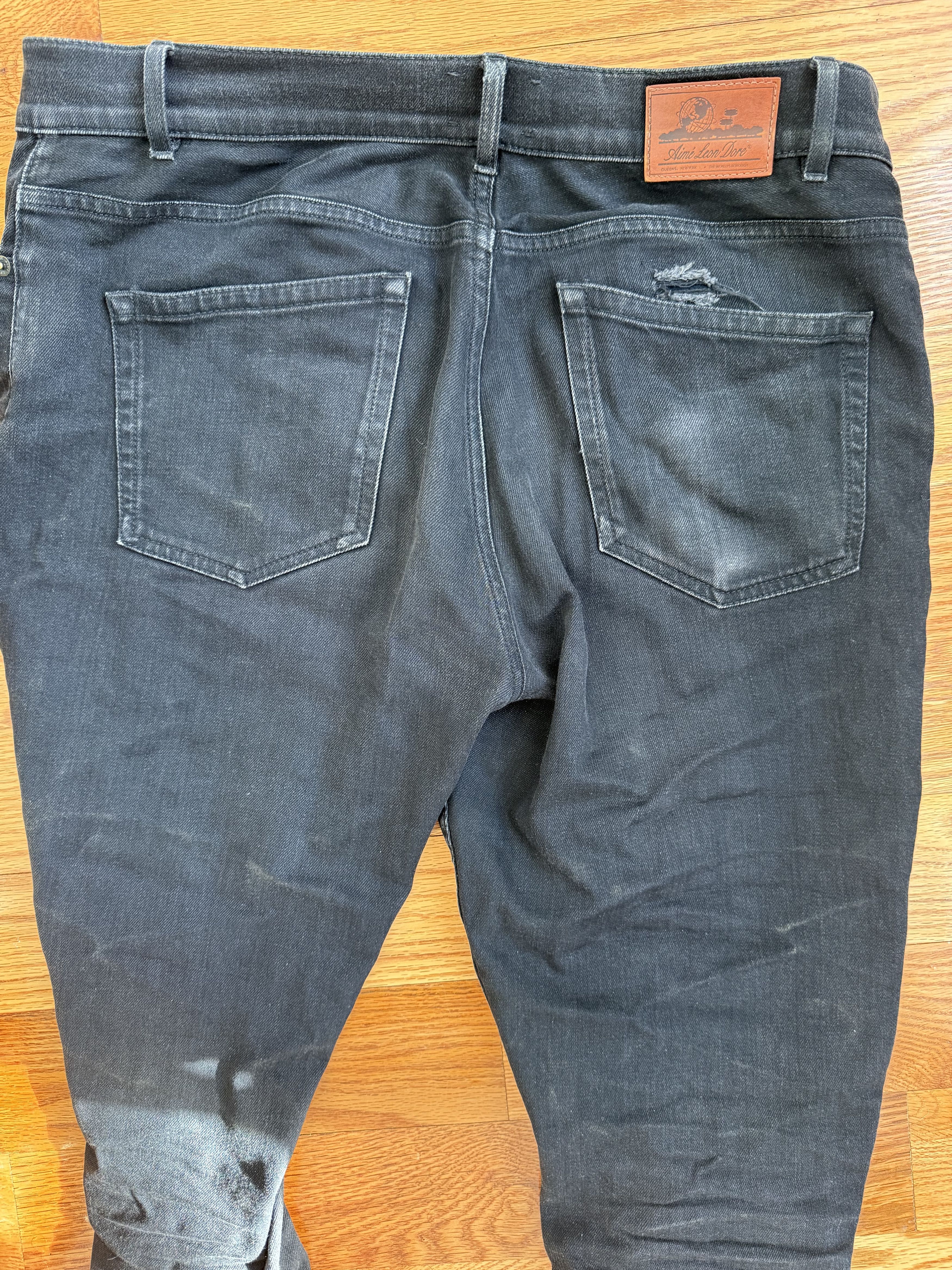 Aime Leon Dore Black ALD Jeans Size US 32 / EU 48 - 3 Thumbnail