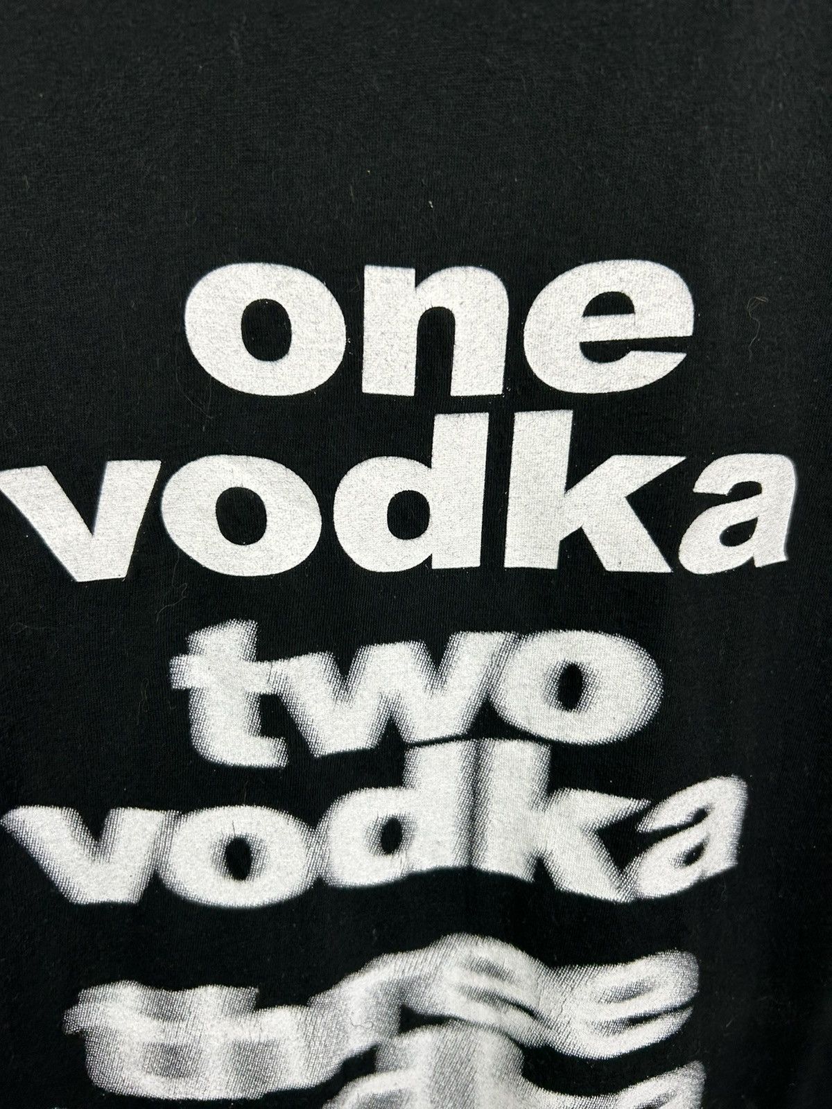 Vintage Vintage One Vodka Two Vodka Three Vodka Humor T shirt Tee Size US L / EU 52-54 / 3 - 7 Thumbnail
