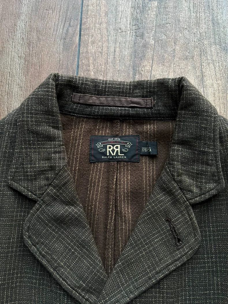 RRL Ralph Lauren RRL Ralph Lauren Old plaid three piece jacket with double Size 46S - 1 Thumbnail