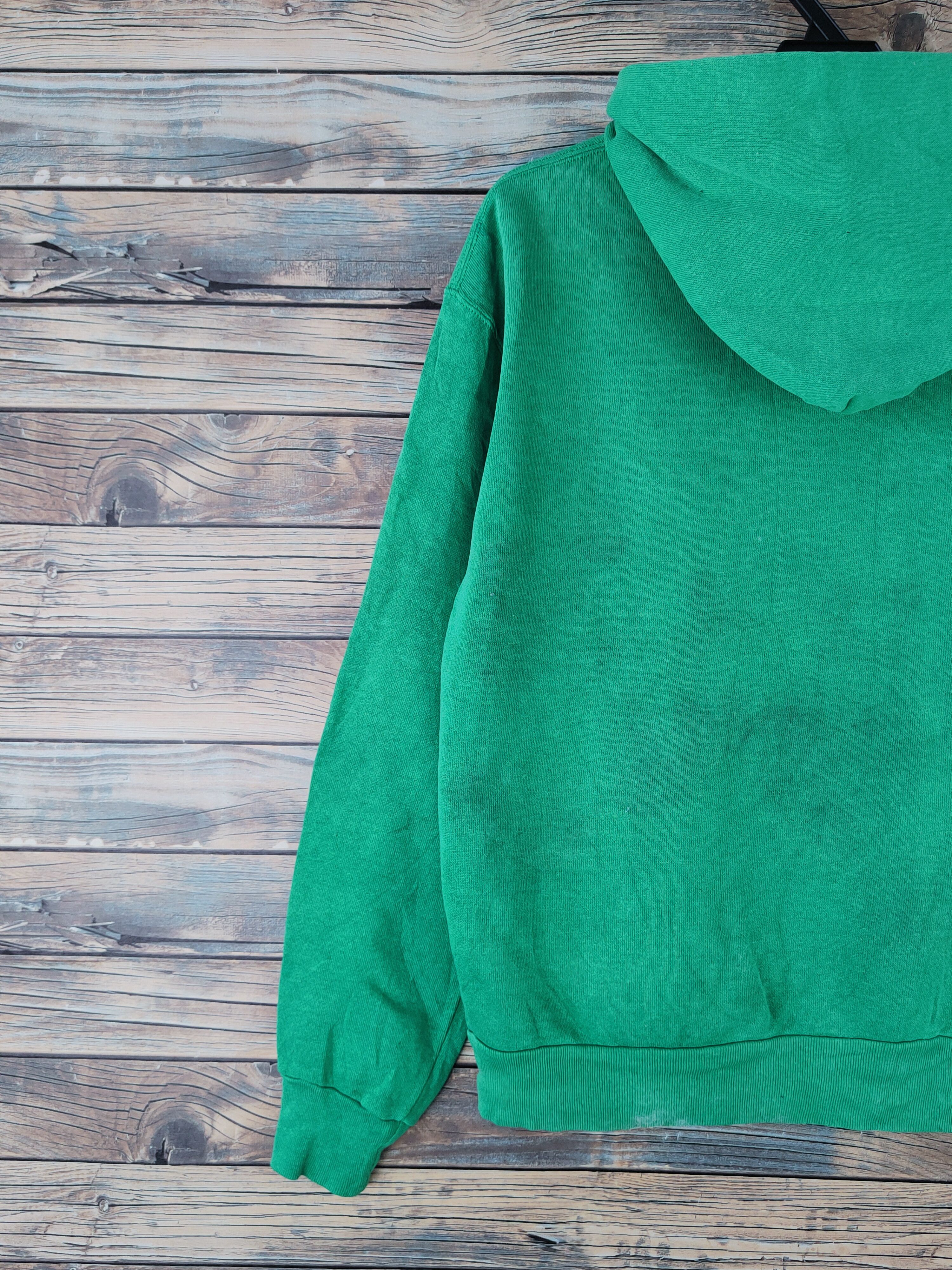 Majestic Vintage Faded Majestic Green Hoodie Sweatshirts Size US M / EU 48-50 / 2 - 9 Thumbnail