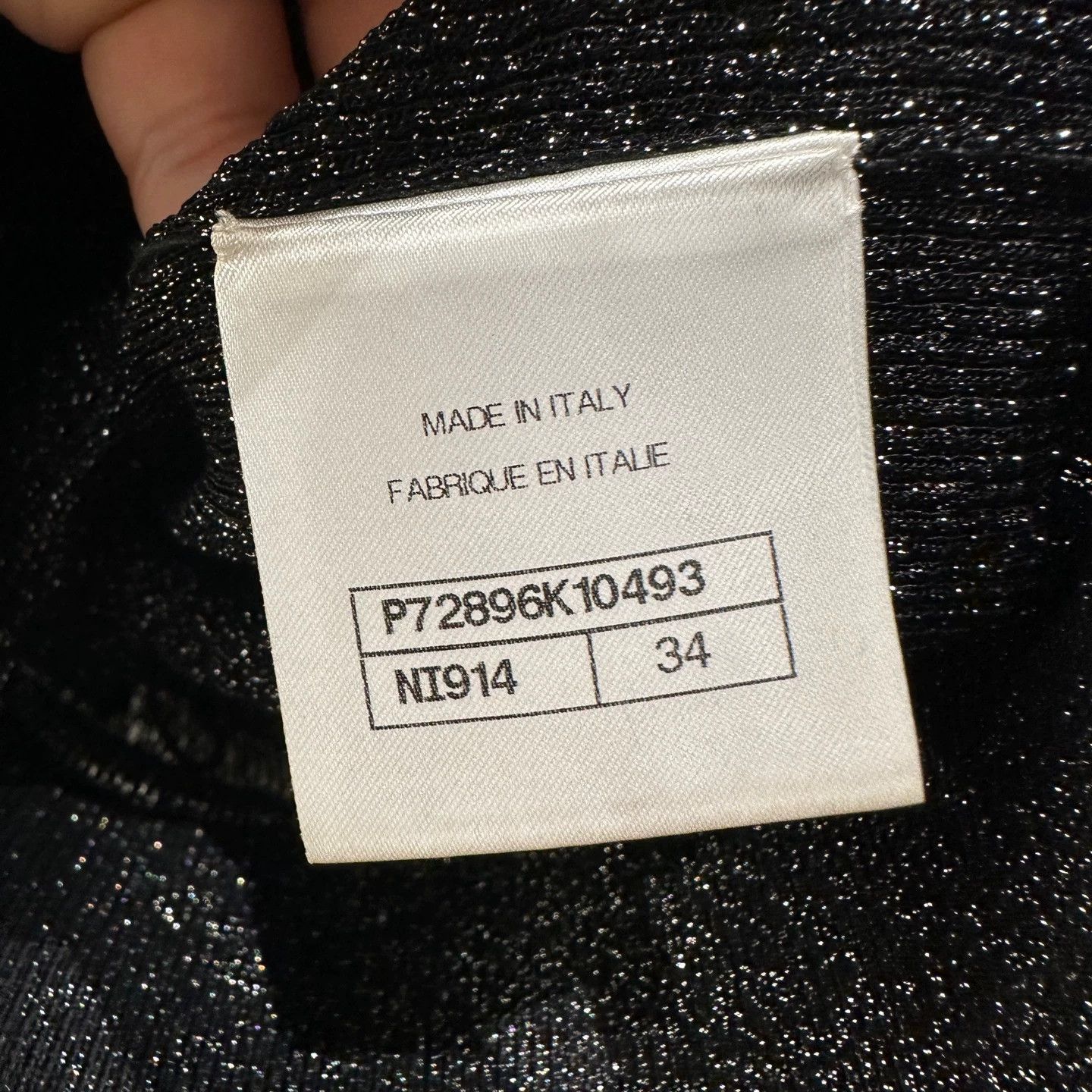 Chanel Chanel mar529 Logo Crystal Camisole 34 Size XS / US 0-2 / IT 36-38 - 4 Thumbnail