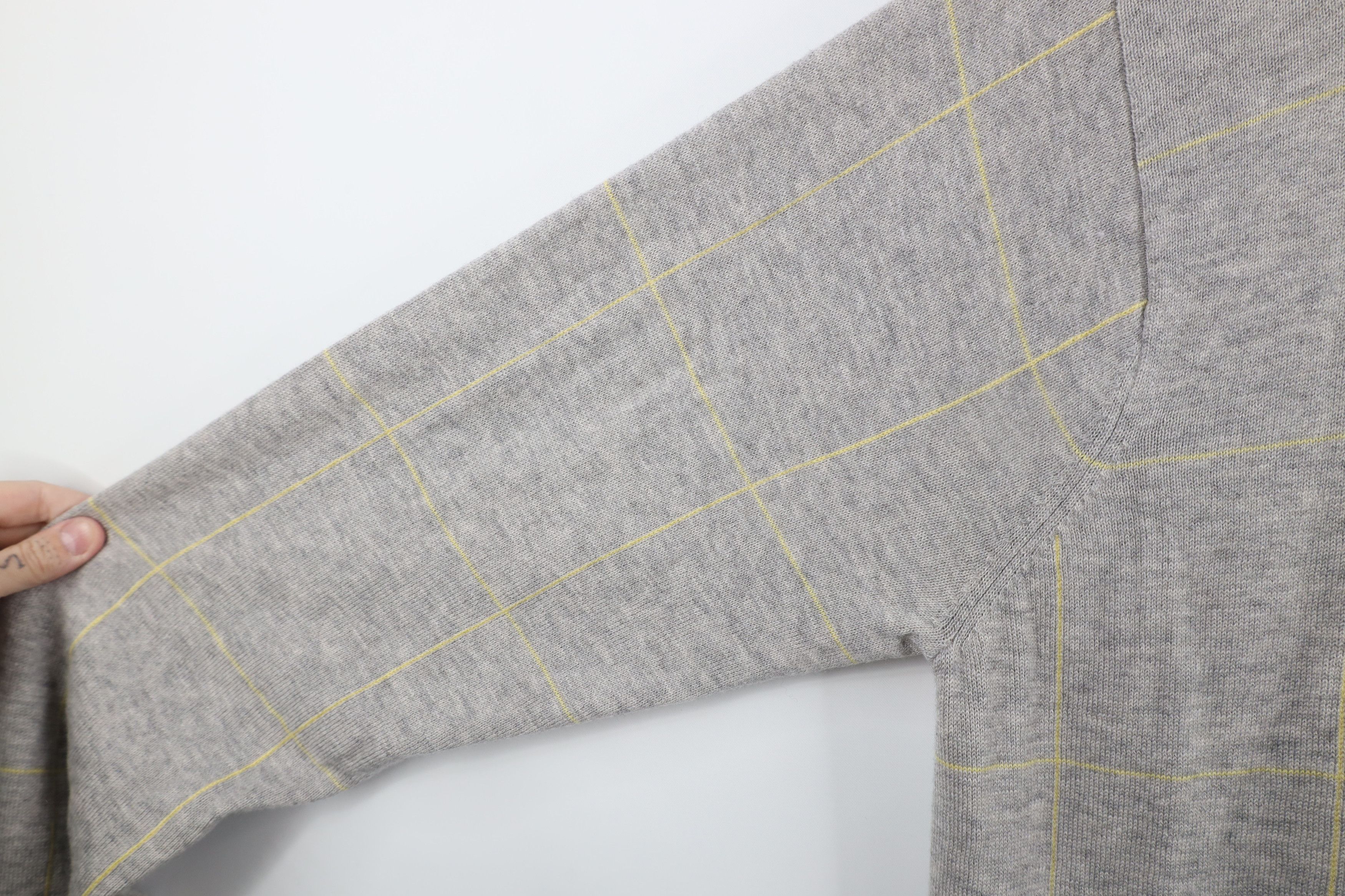 Peter Millar × Vintage Peter Millar Cashmere Knit Half Zip Pullover Sweater Gray Size US L / EU 52-54 / 3 - 7 Thumbnail