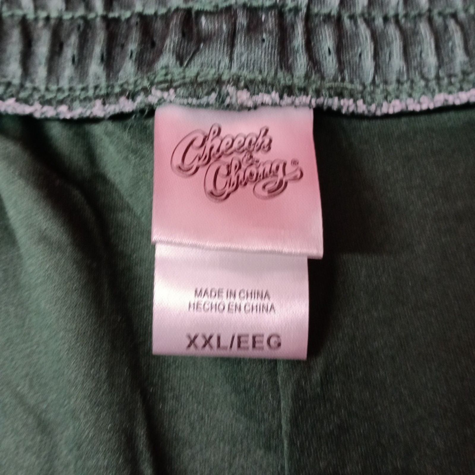 Other Cheech and Chong " Best Buds" Shorts Men's Size 2XL Green Size US 40 / EU 56 - 4 Thumbnail