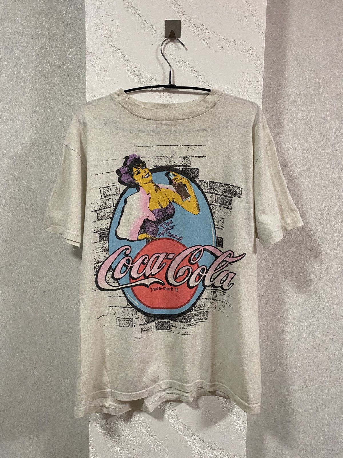 Coca Cola 🍀Free Shipping☘️ Coca Cola 1990 Promo T-shirt Size US M / EU 48-50 / 2 - 1 Thumbnail