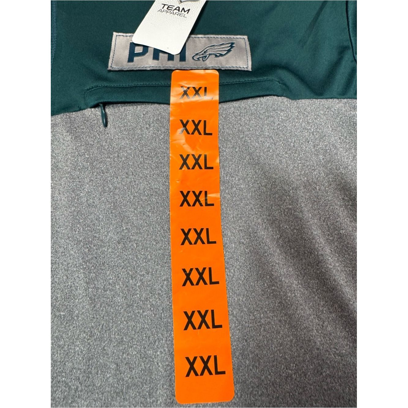 NFL NWT New NFL Philadelphia Eagles Half-Zip Top Size XXL Size US XXL / EU 58 / 5 - 9 Thumbnail