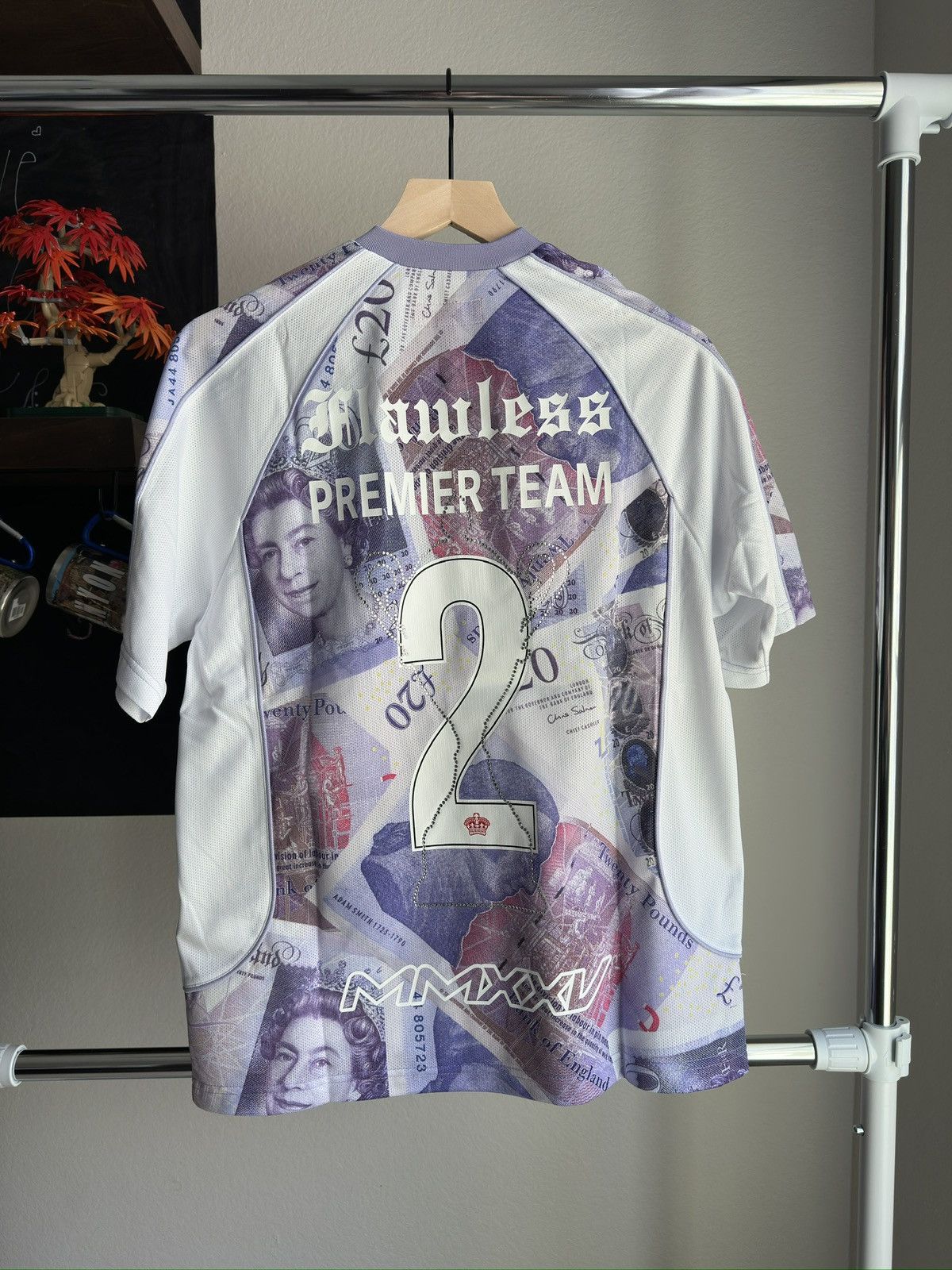 Supreme Pounds Soccer Jersey White Size US S / EU 44-46 / 1 - 2 Thumbnail