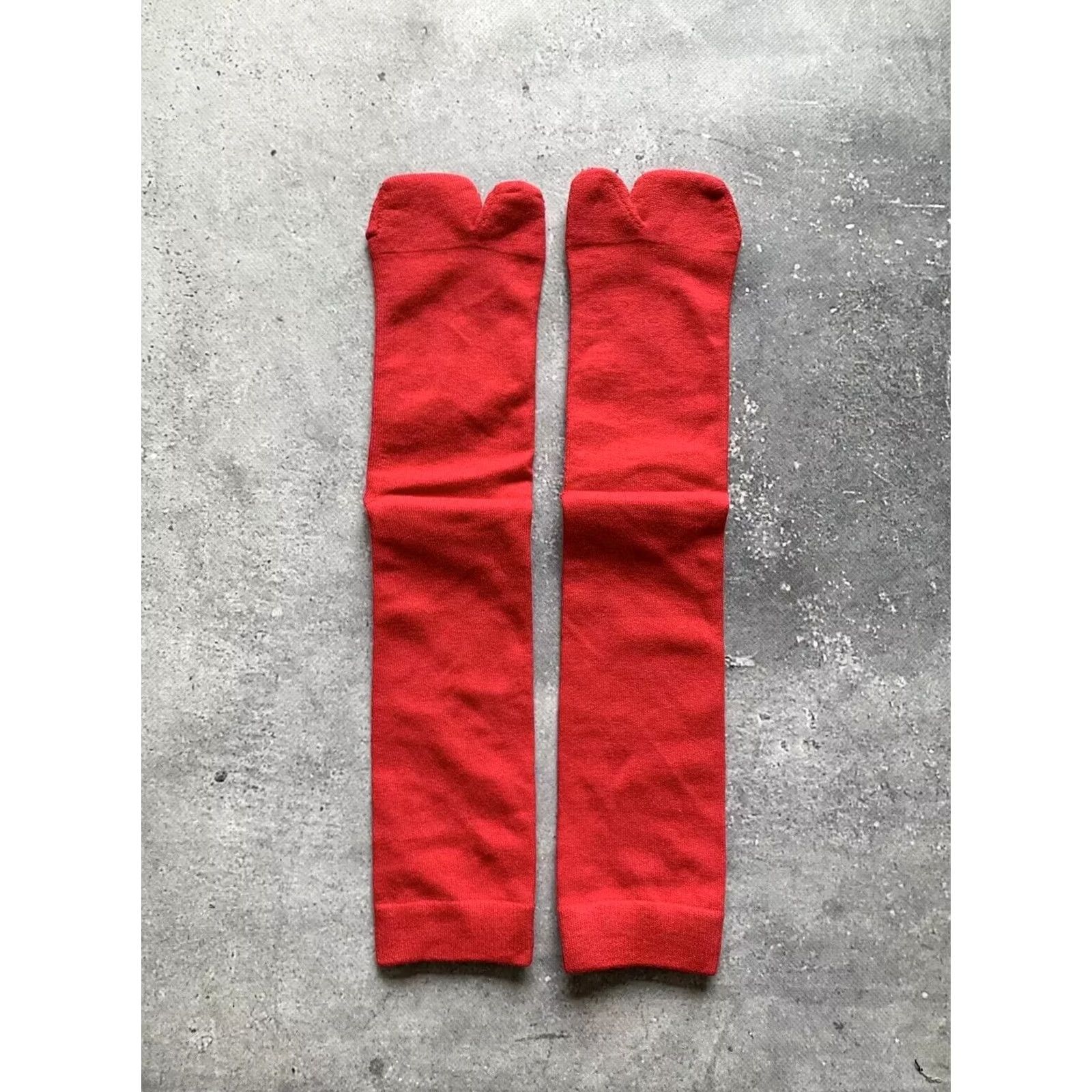 Maison Margiela MAISON MARGIELA x REEBOK TABI SOCKS RED Socks MEN One Size Size ONE SIZE - 5 Thumbnail