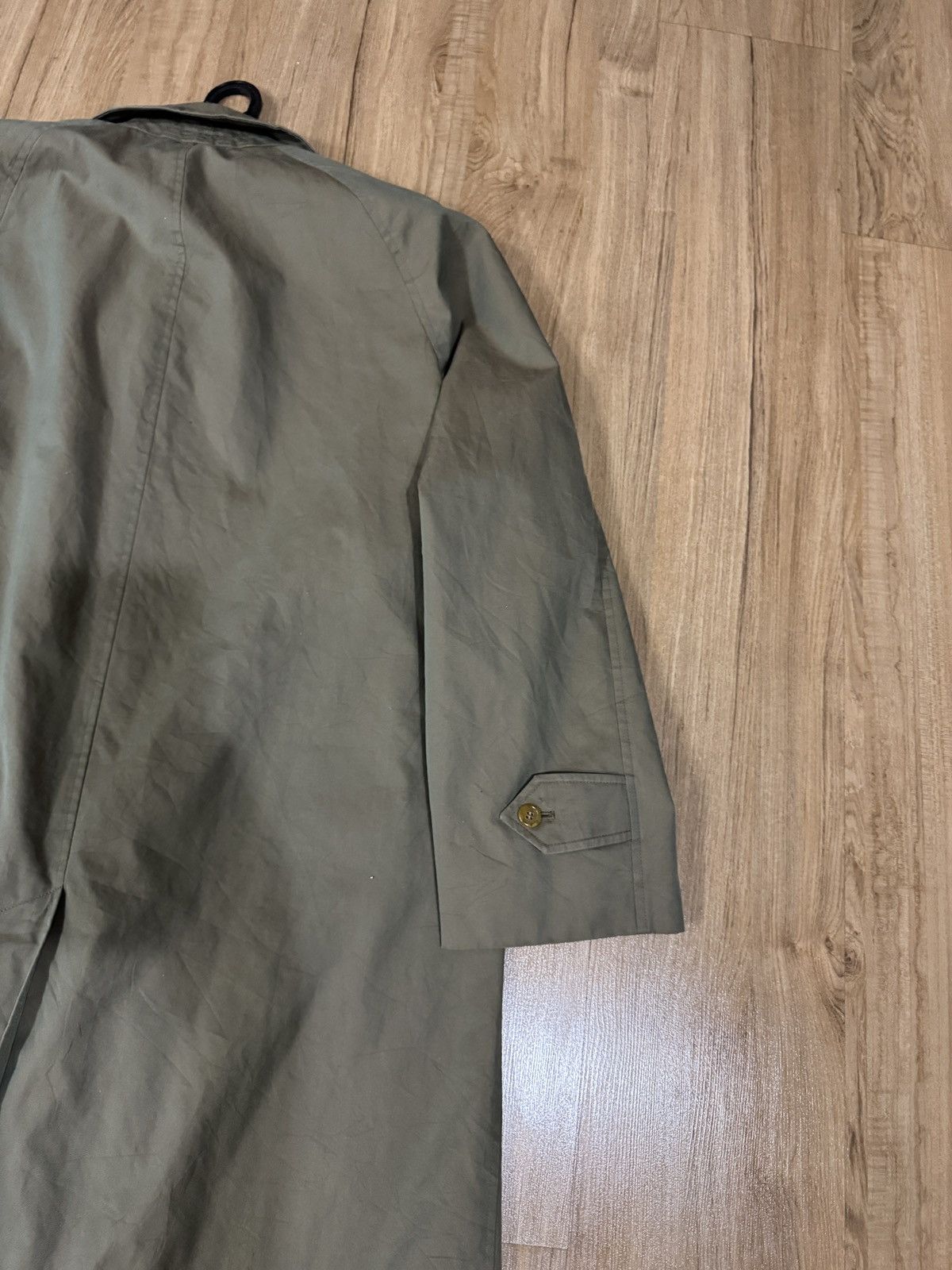 Burberry × Vintage Vintage Burberry Nova Check Long Coat Size US L / EU 52-54 / 3 - 3 Thumbnail