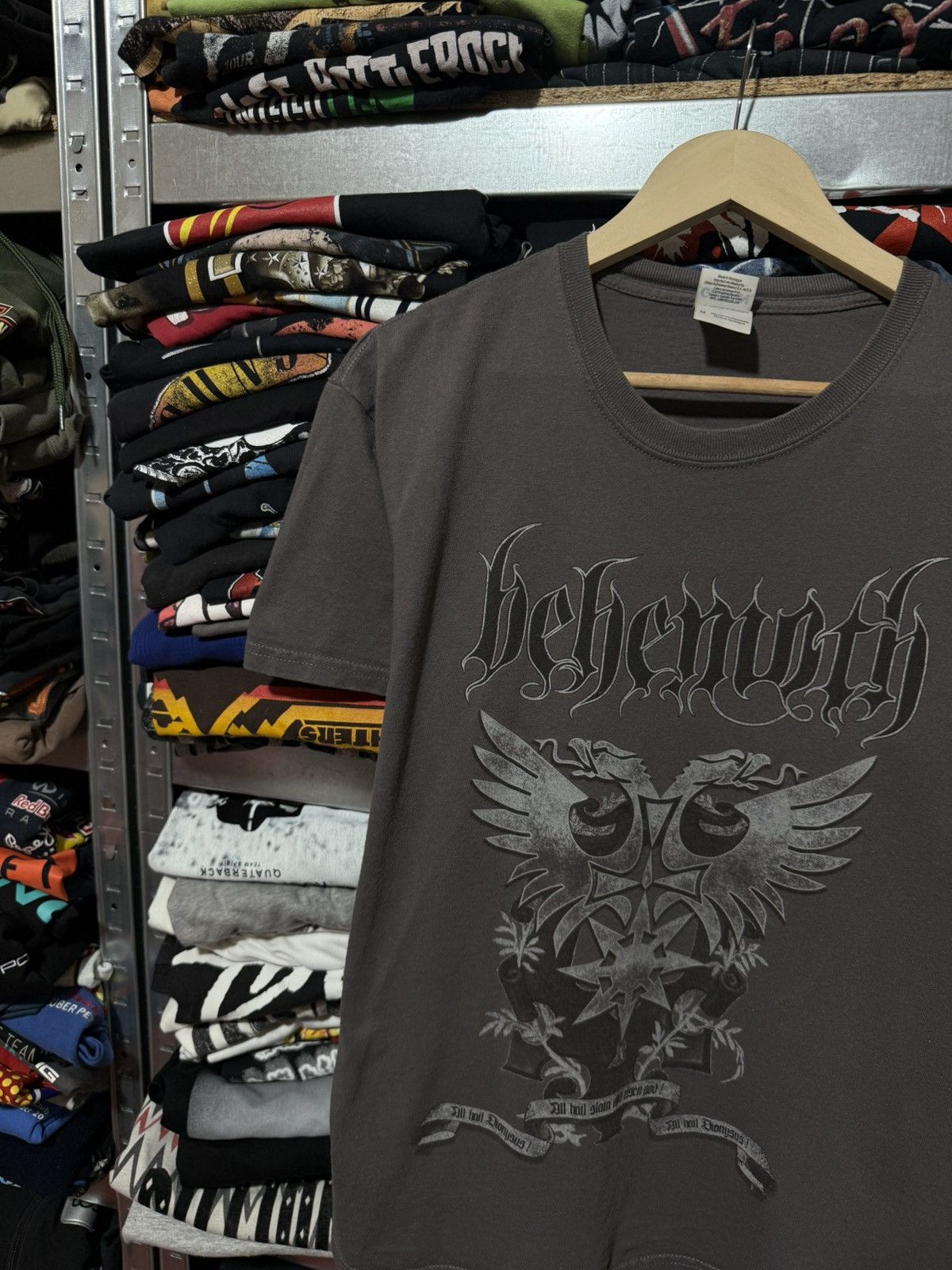 Band Tees Vintage 2000’s Behemoth Shemhamforash Rock Band Tour T-Shirt Size US L / EU 52-54 / 3 - 3 Thumbnail