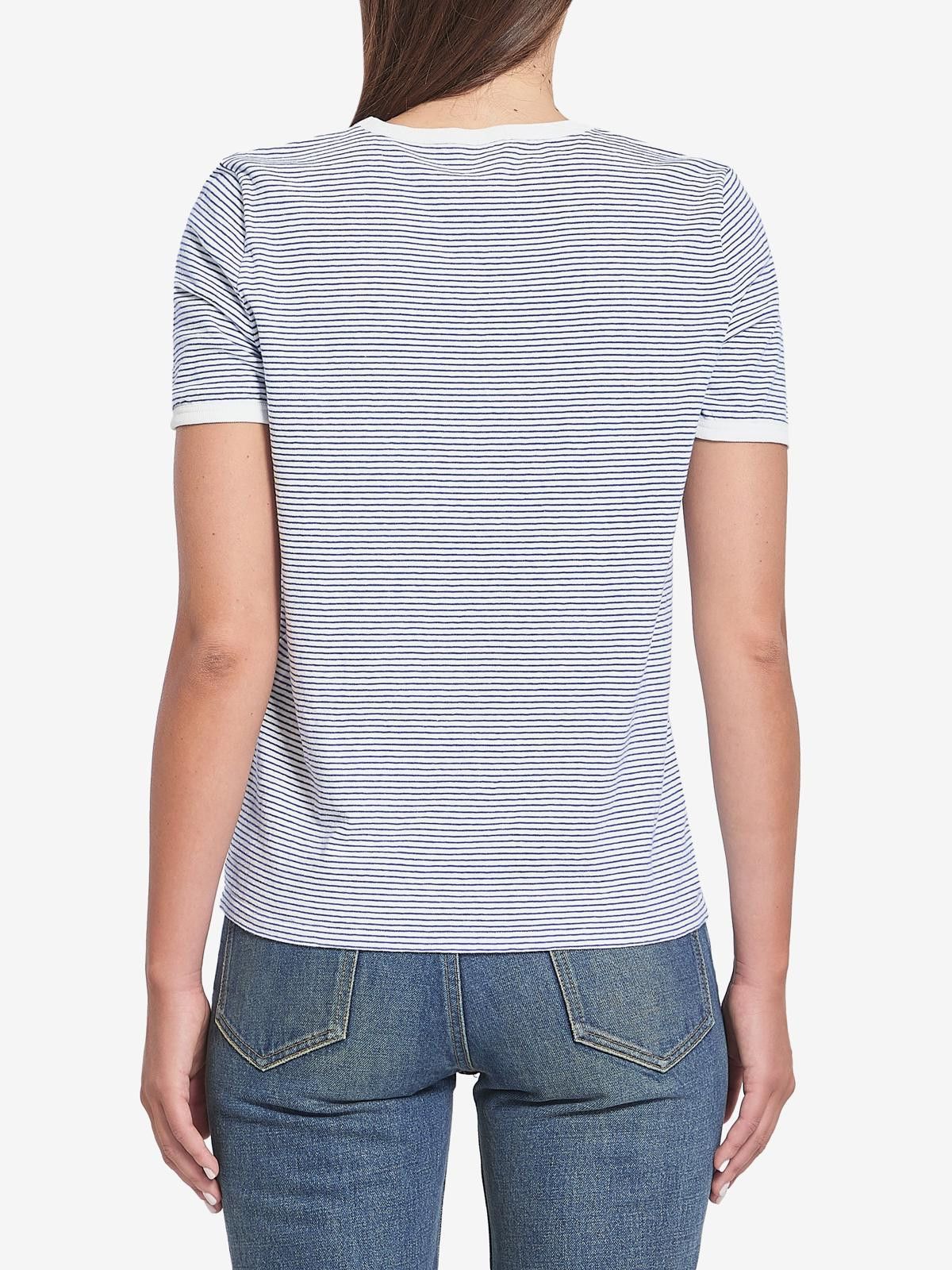 Celine CELINE STRIPED COTTON T-SHIRT SIZE S Size ONE SIZE - 2 Thumbnail