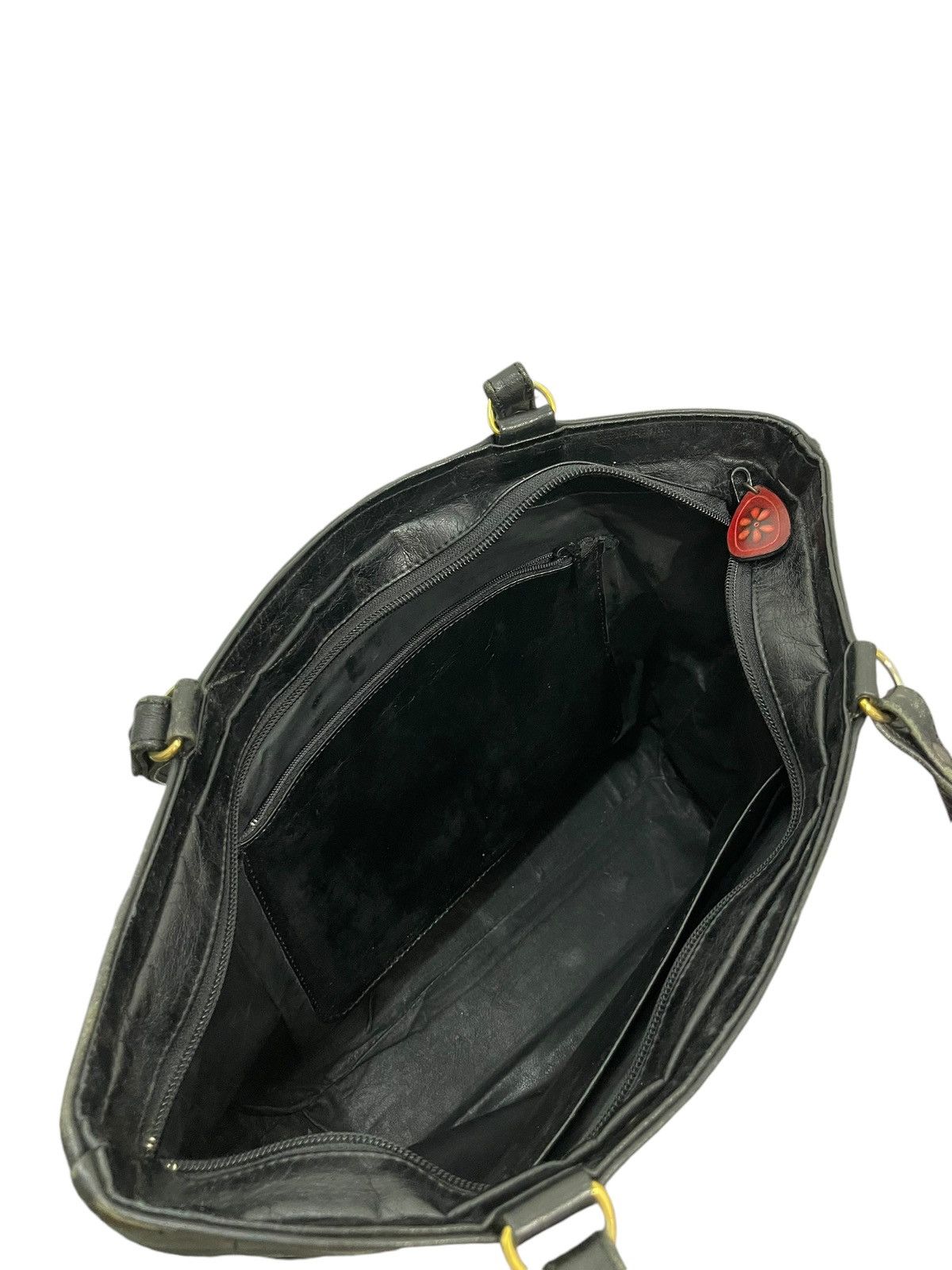 Genuine Leather Full Leather Vtg Unknown Japan Tote Shoulder Bag 1🟩0 Size ONE SIZE - 21 Thumbnail