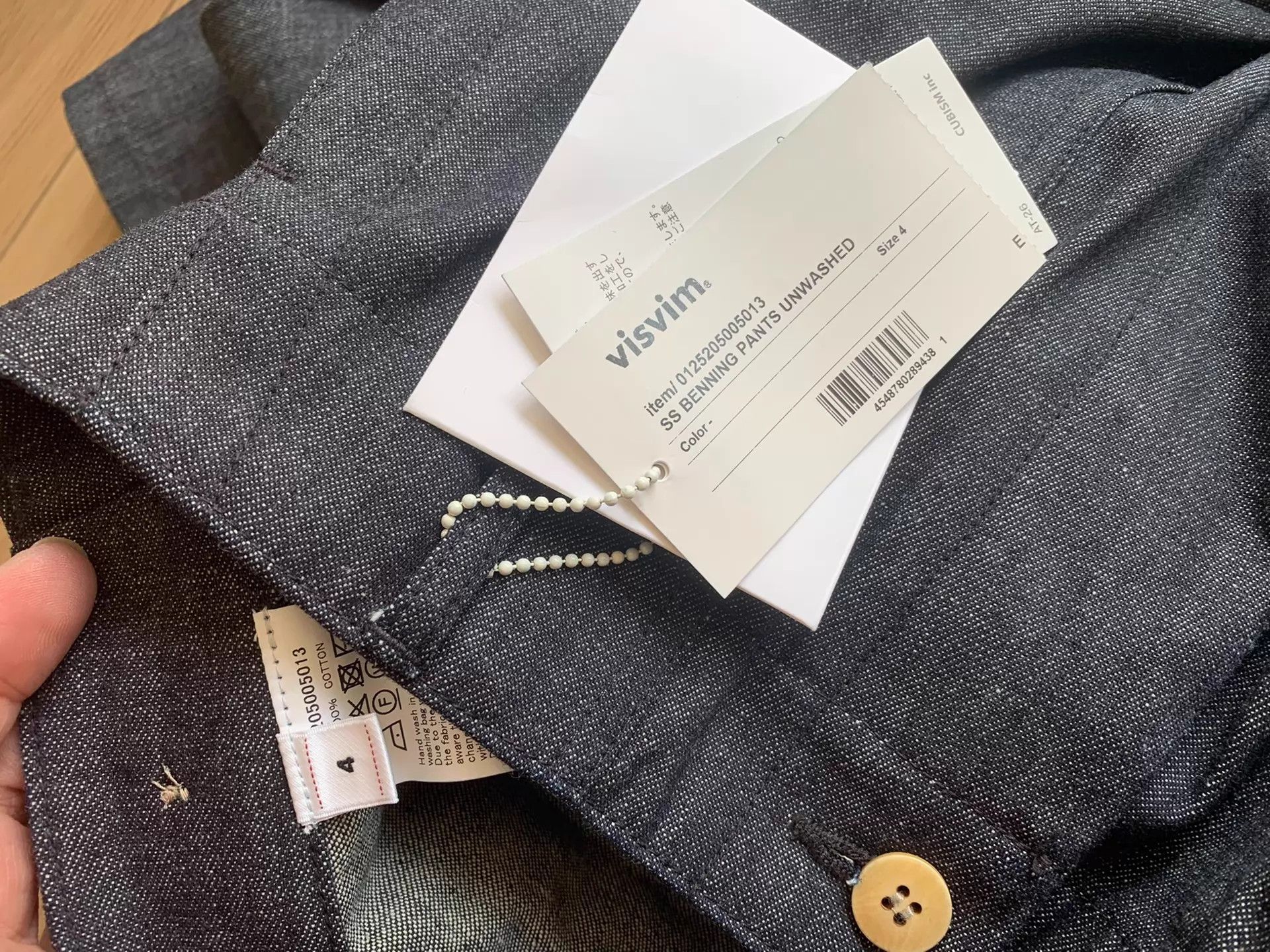 Visvim VISVIM SS BENNING JEANS UNWASHED 25AW Size 4 NEW Size US 36 / EU 52 - 4 Thumbnail