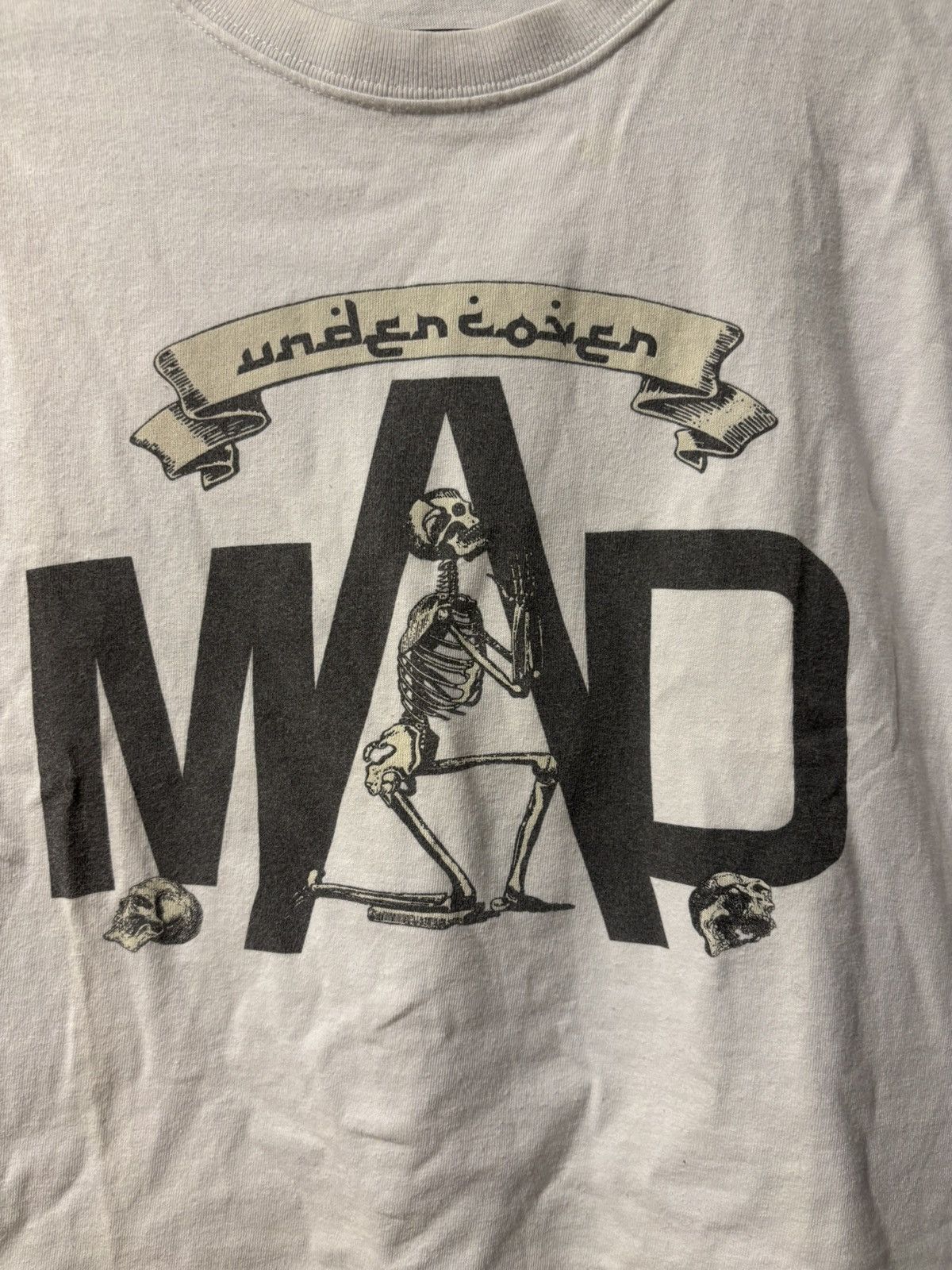Undercover Undercover "MAD" T-Shirt in White Size US S / EU 44-46 / 1 - 2 Thumbnail