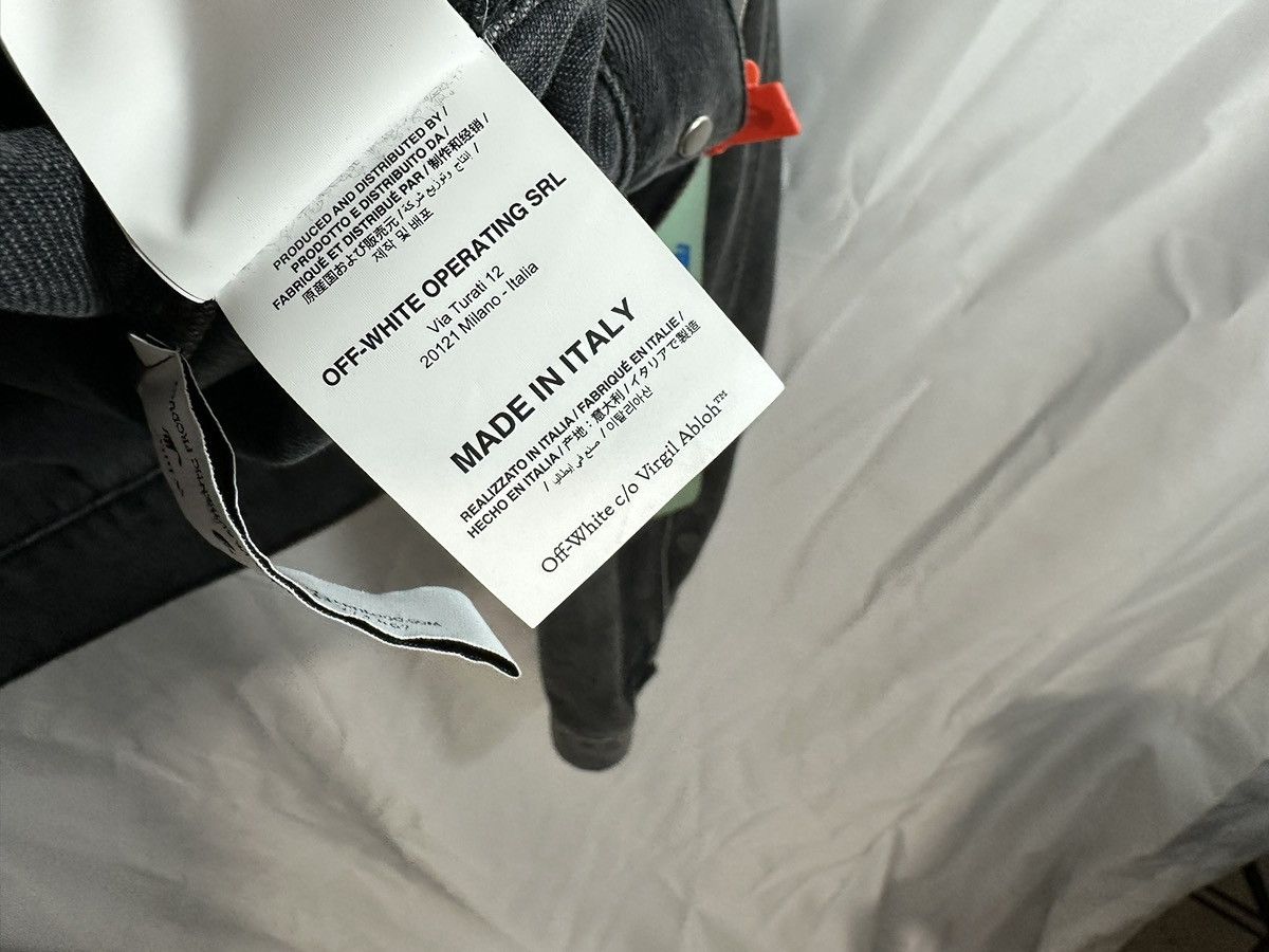 Off-White Off-White Denim Jacket Size US XL / EU 56 / 4 - 12 Thumbnail
