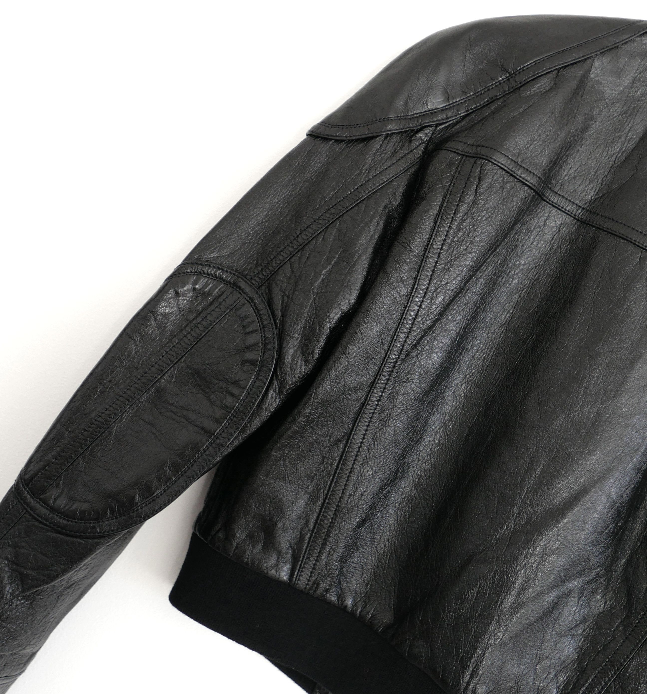 Louis Vuitton Louis Vuitton Monogram Lined Leather Bomber Jacket Size XS / US 0-2 / IT 36-38 - 7 Thumbnail