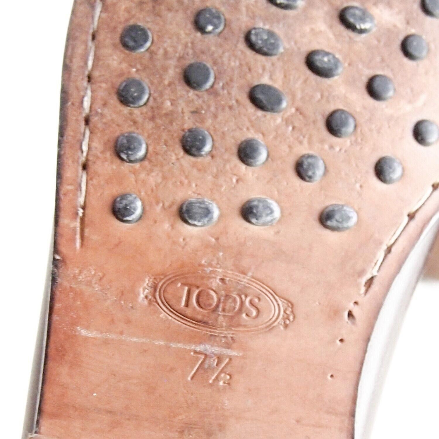 Tod's Tod's Penny Loafers Brown Leather Mens EU 41.5 US 8.5 $520 Size US 8.5 / EU 41-42 - 8 Thumbnail