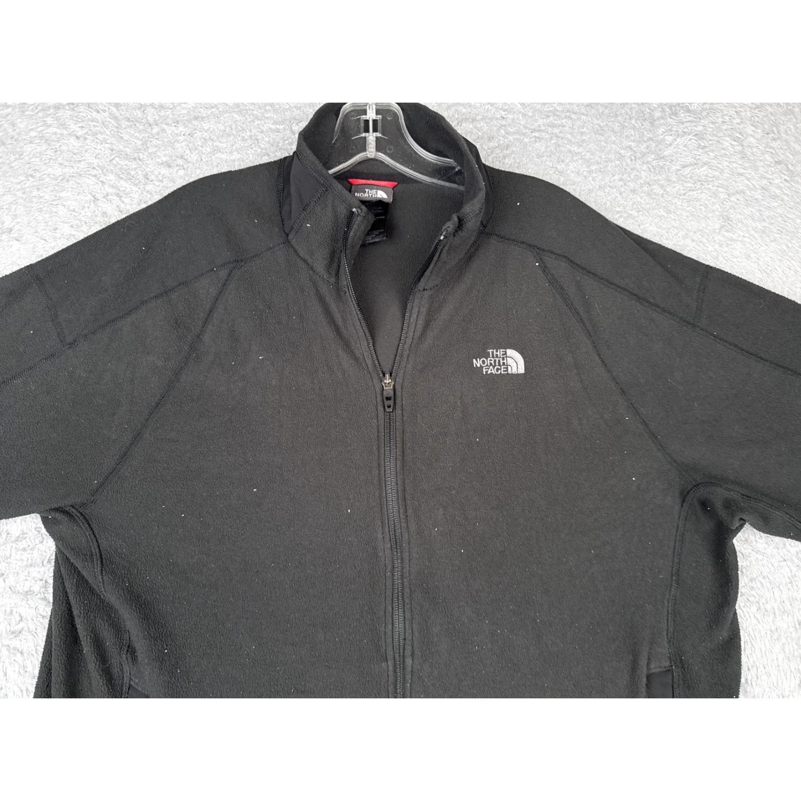 The North Face The North Face Jacket Mens XL Black Full Zip Fleece FlashDry Pockets Breathable Moisture Wicking Mock Neck Outdoor Hiking Size US XL / EU 56 / 4 - 4 Thumbnail