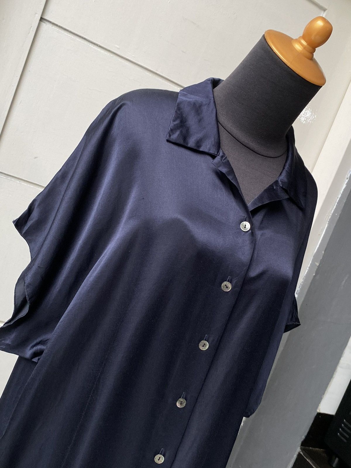 Lanvin LANVIN Collection Navy Dress Size XXL / US 16-18 / IT 52-54 - 18 Thumbnail