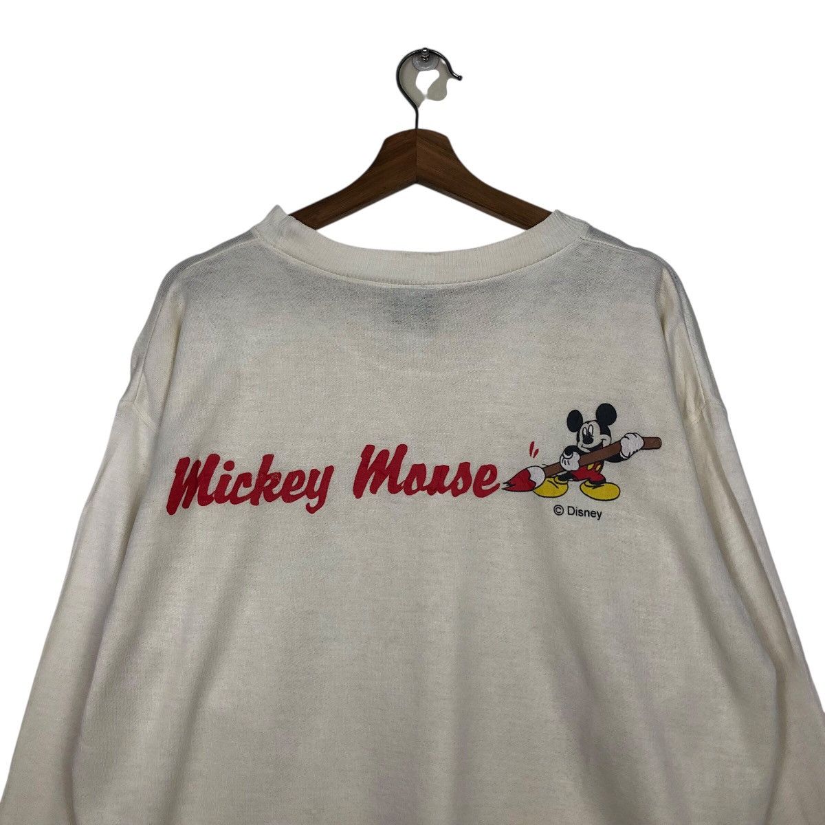 Japanese Brand 📌Vintage Sweatshirt Unlimited Mickey Mouse Disney Spell Out Size US M / EU 48-50 / 2 - 10 Thumbnail