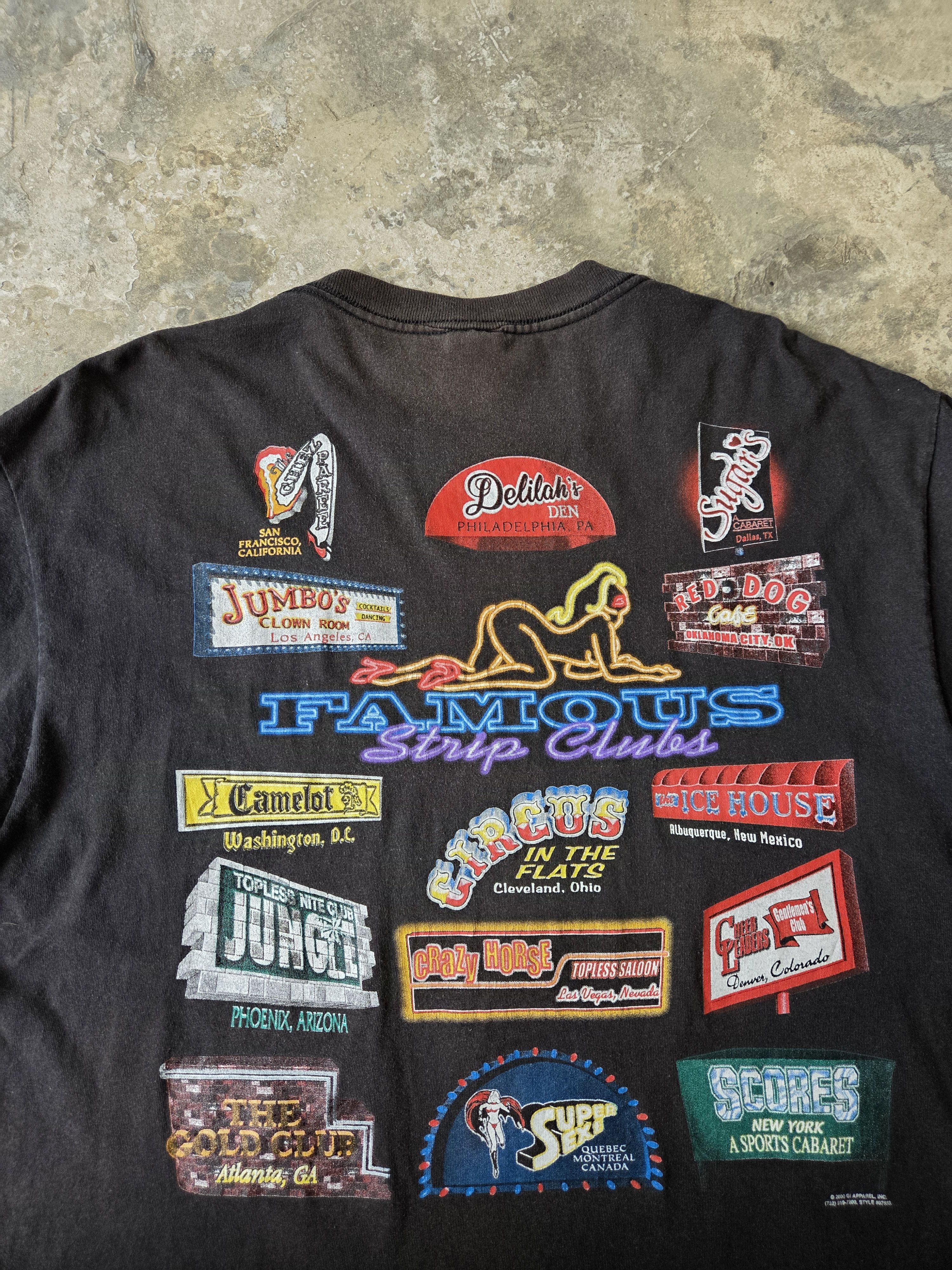 Vintage Famous Strip Clubs Size US L / EU 52-54 / 3 - 1 Thumbnail