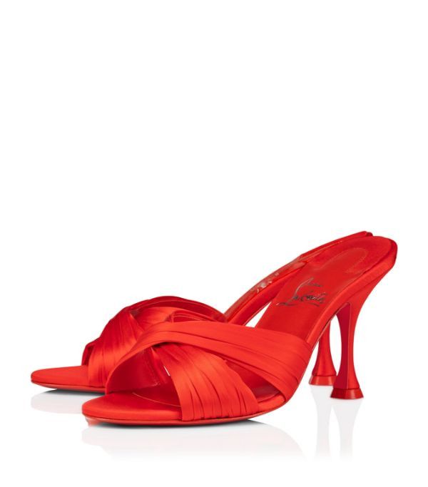 Christian Louboutin o1s1wg110924 Nicol Is Back Pumps in Red Size US 8 / IT 38 - 2 Thumbnail