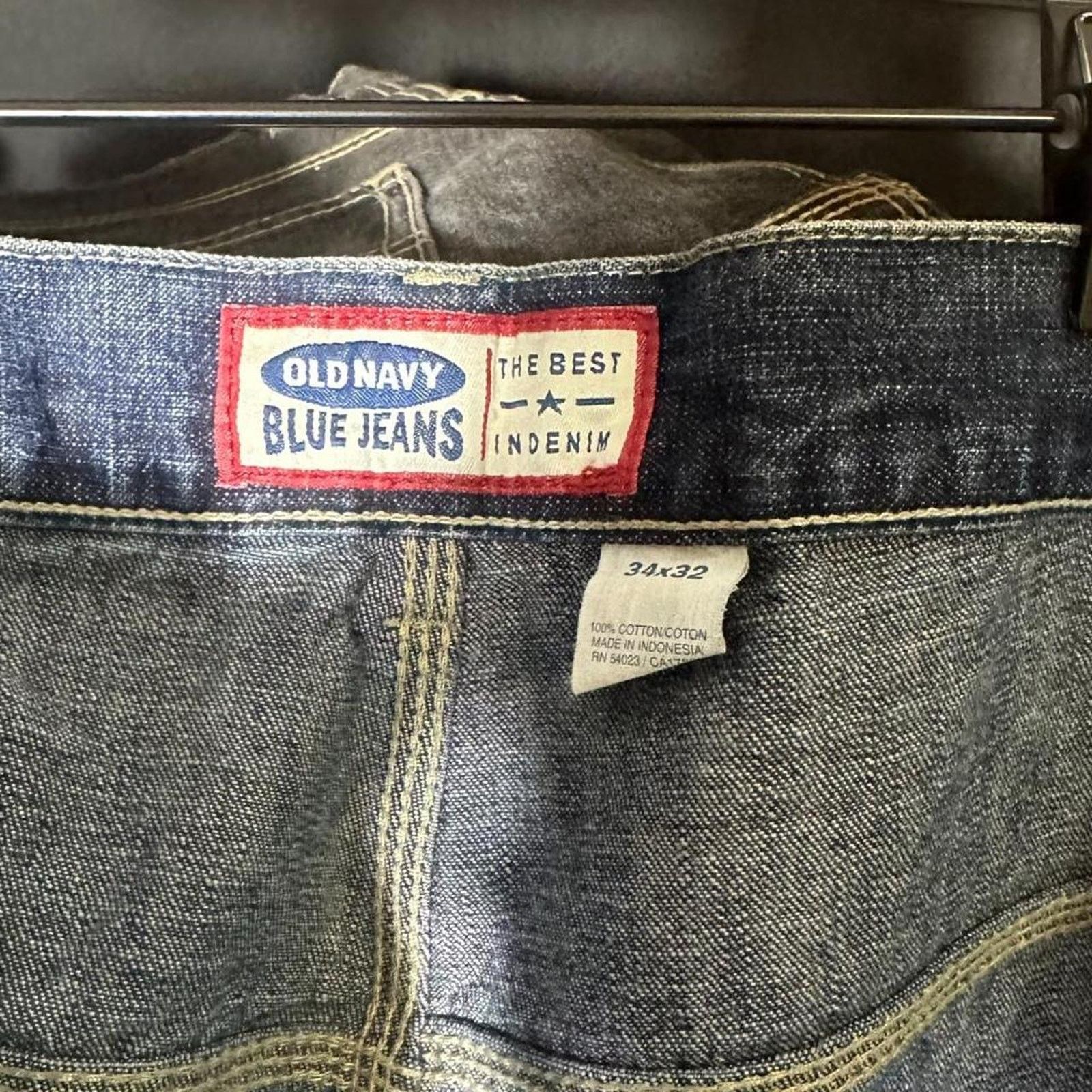 Old Navy Vintage Y2K Old Navy Baggy Carpenter Jeans Double Knee Pants Size US 34 / EU 50 - 5 Thumbnail