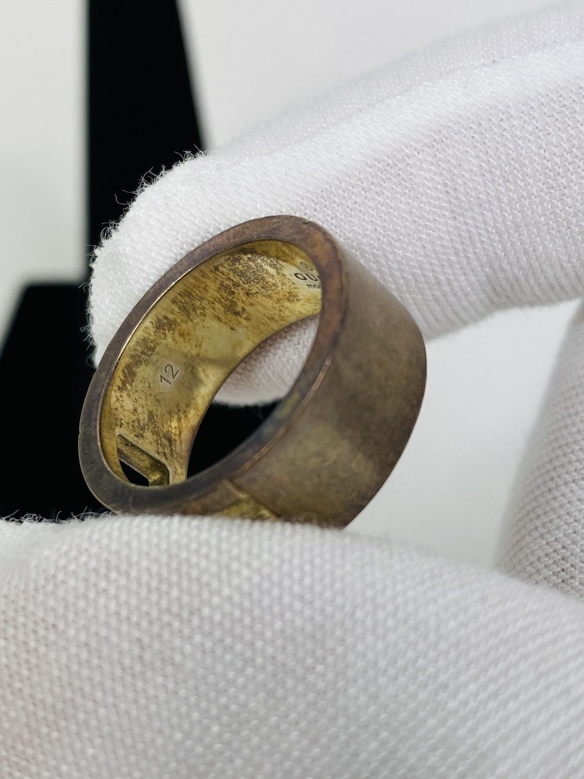 Gucci Gucci .925 Silver G Ring IT12 Size ONE SIZE - 5 Thumbnail
